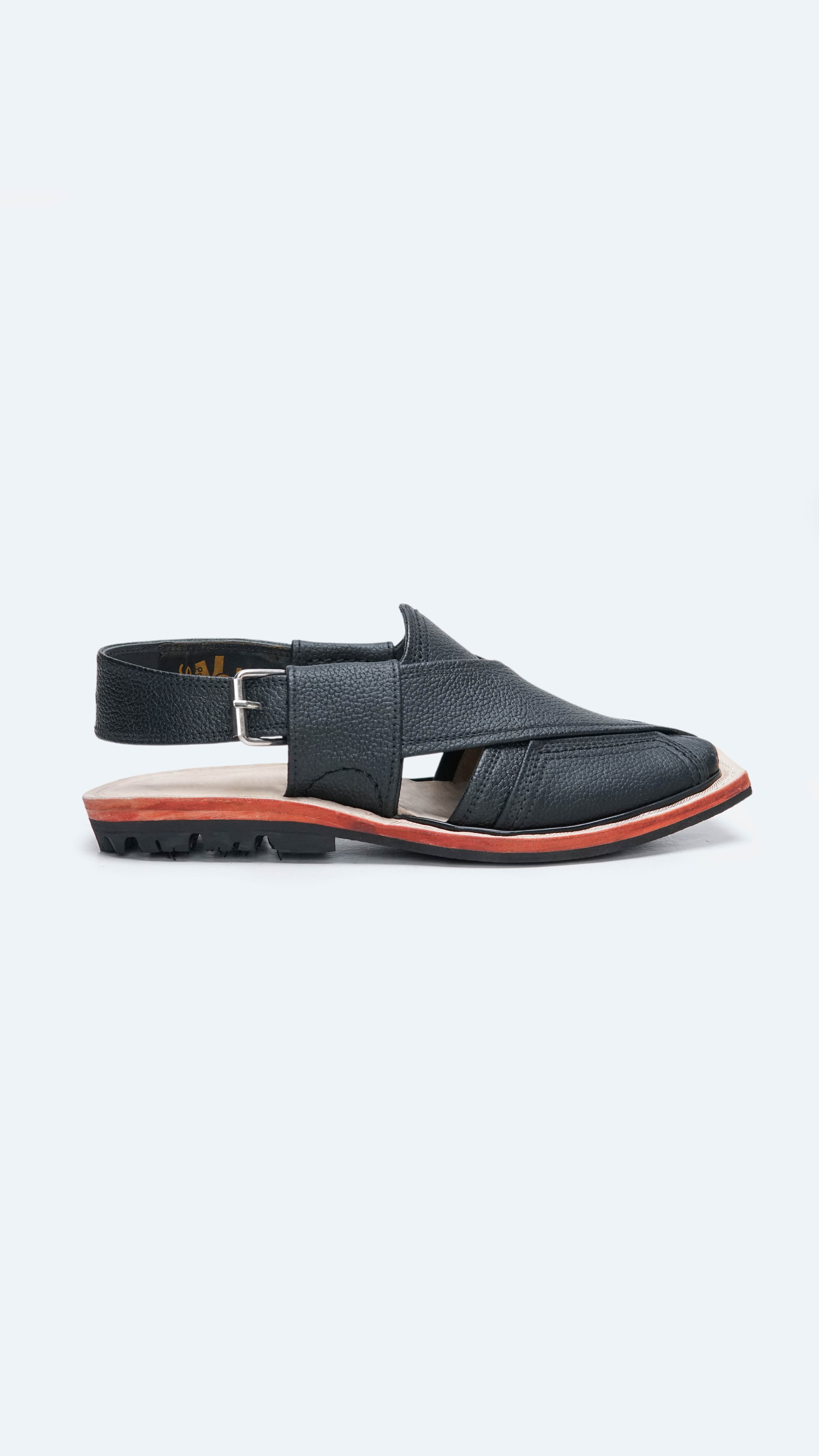 Single Sole Saadat Black Danedar
