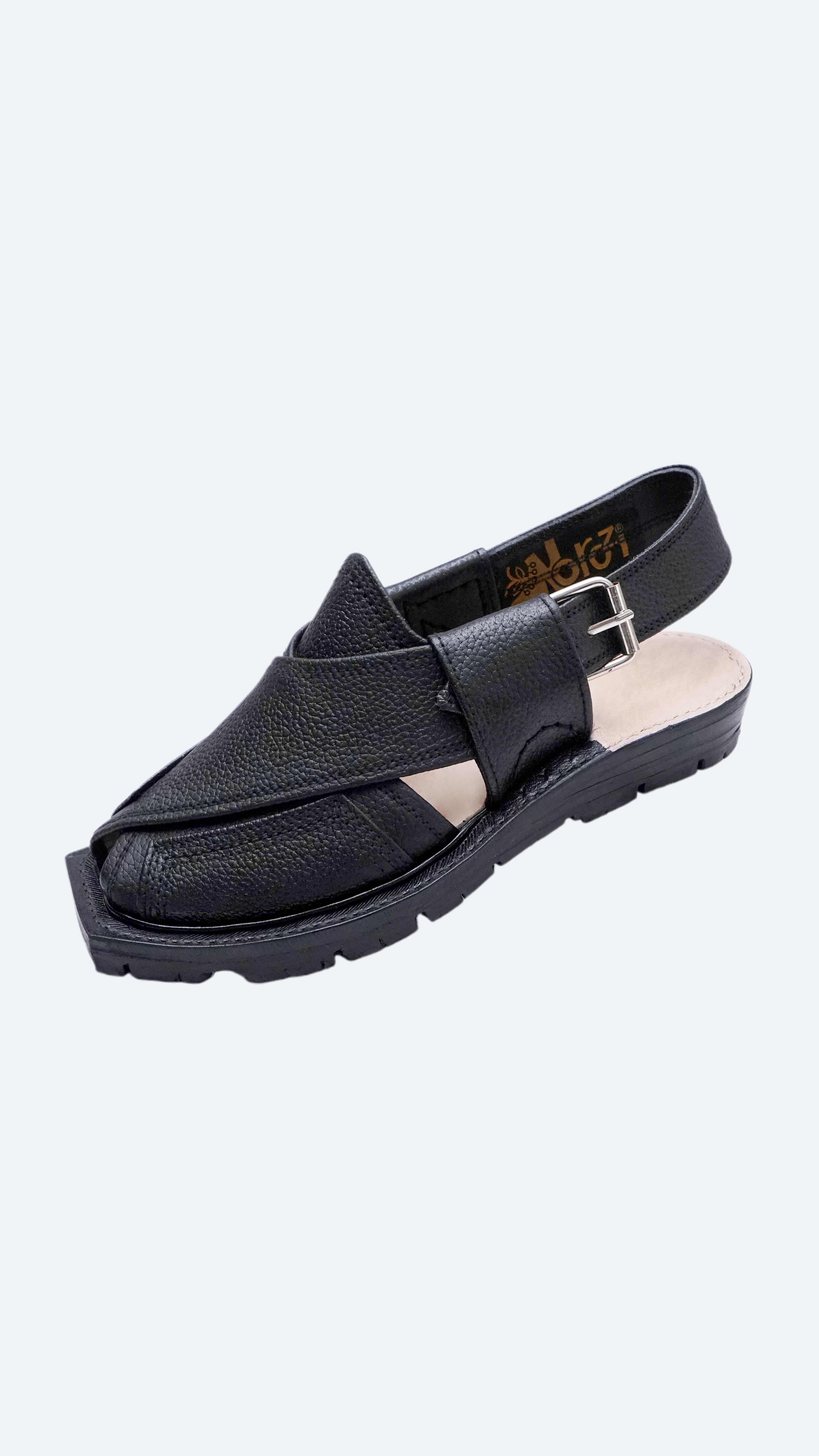 Double Sole Saadat Jet Black Danedar