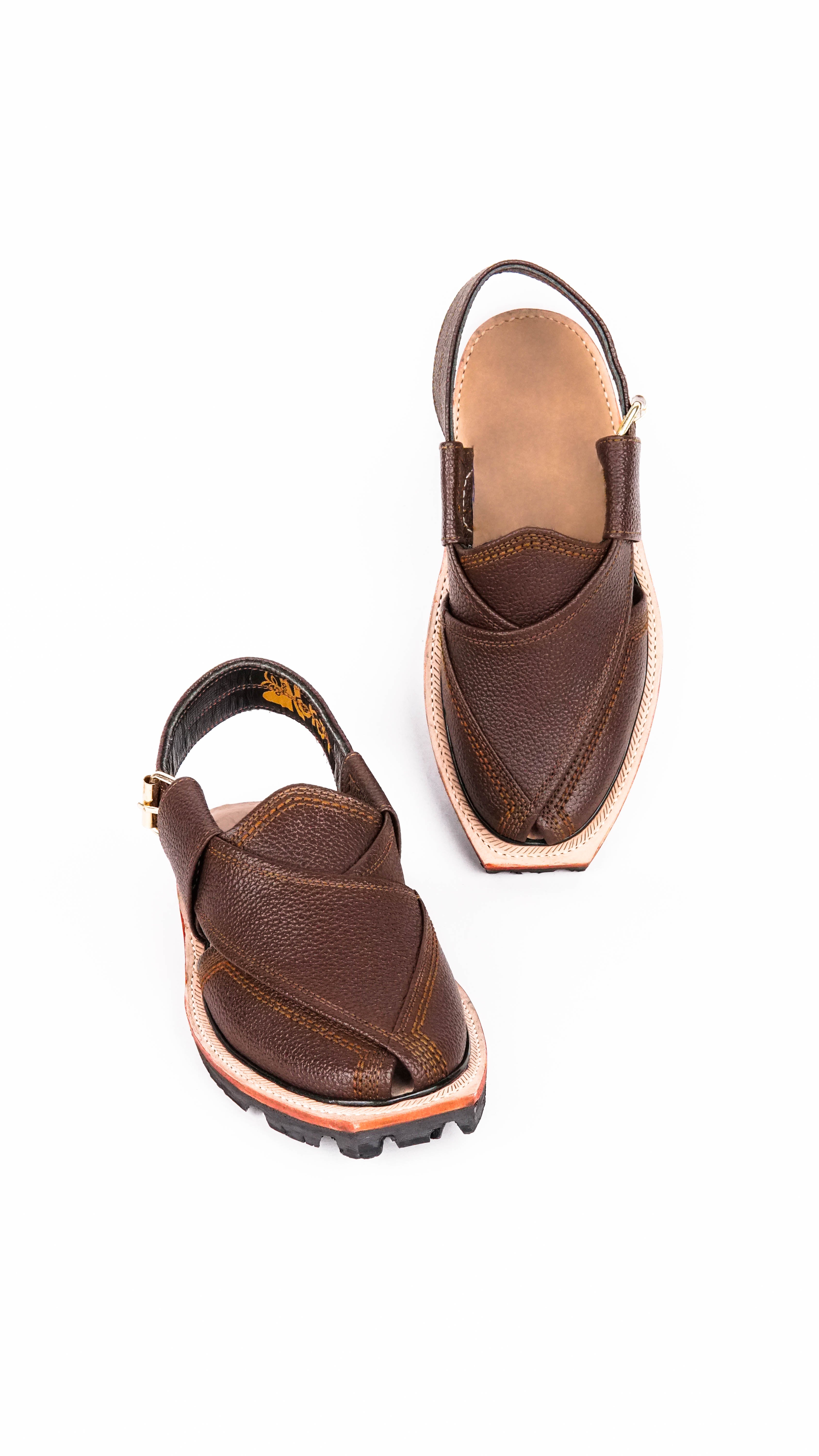 Double Sole Danedar Dark Brown Norozi