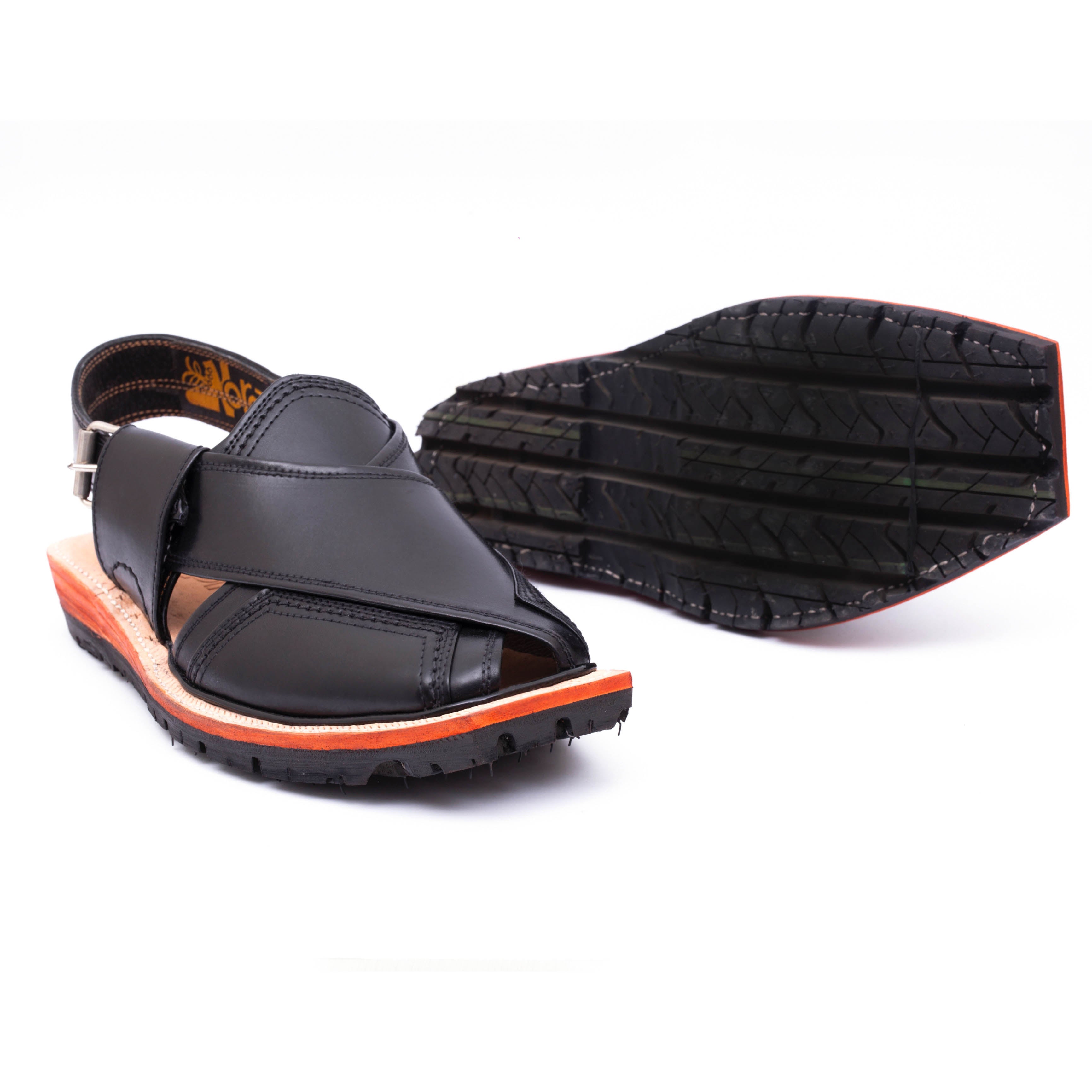 Double Sole Saadat Black