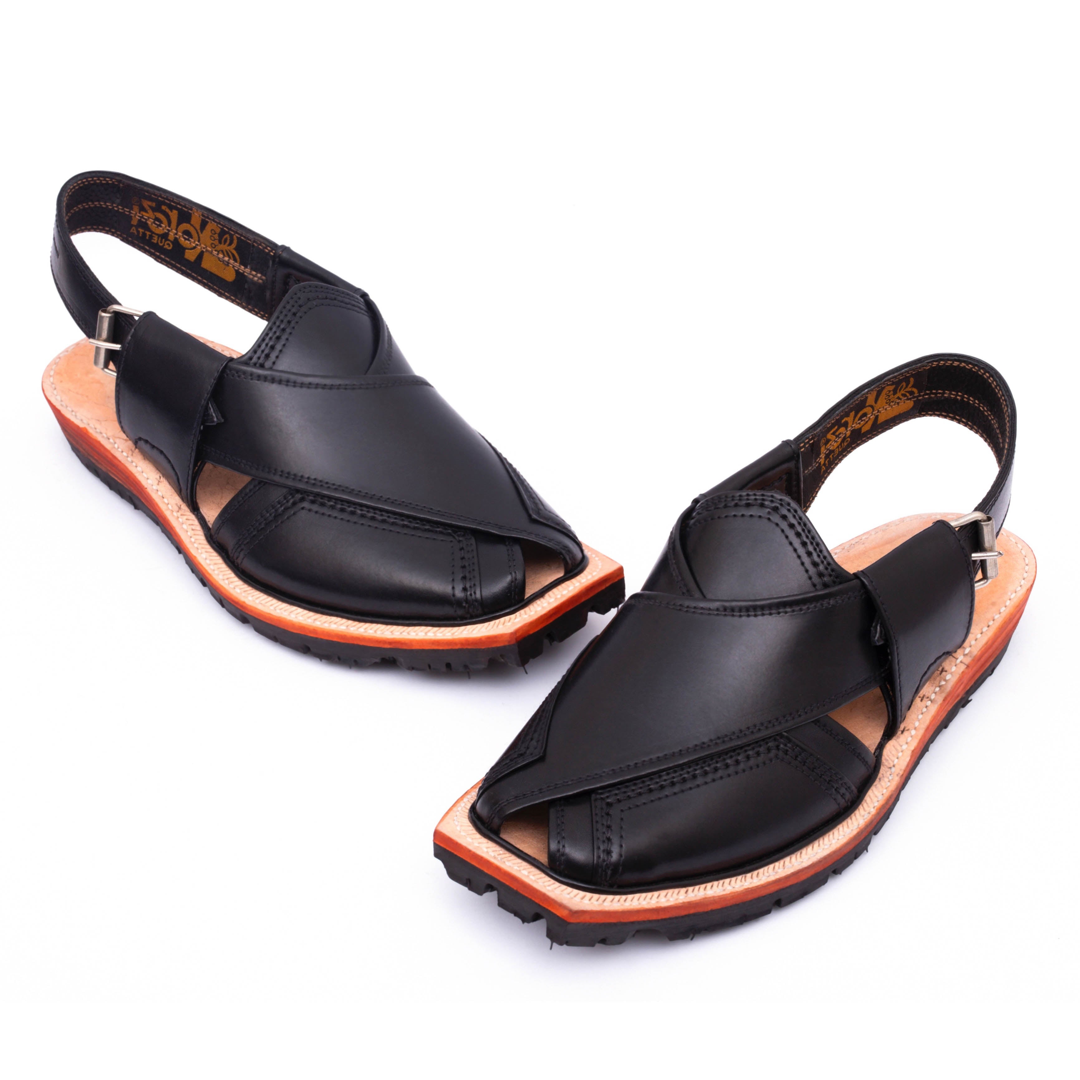 Double Sole Saadat Black