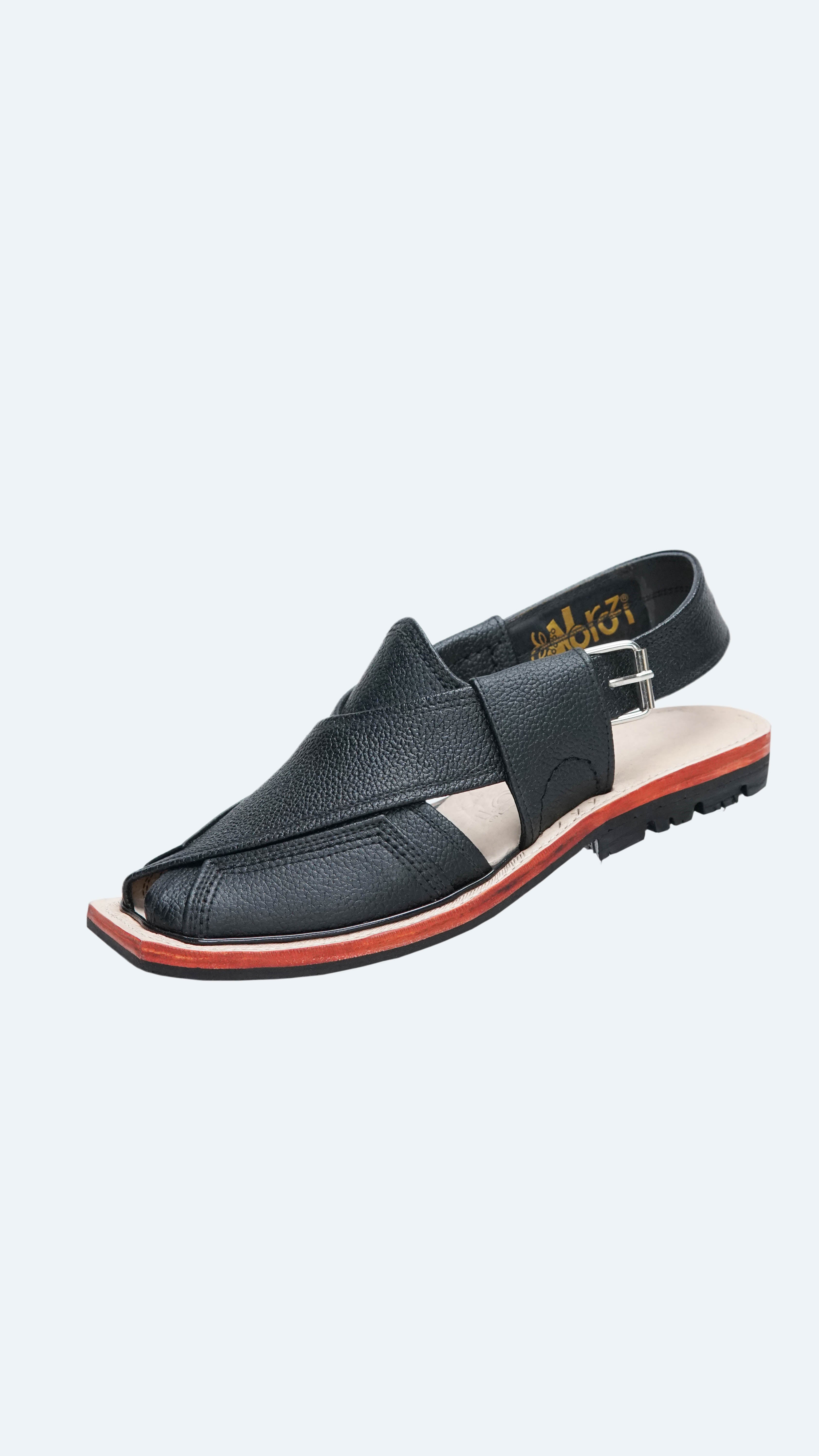 Single Sole Saadat Black Danedar