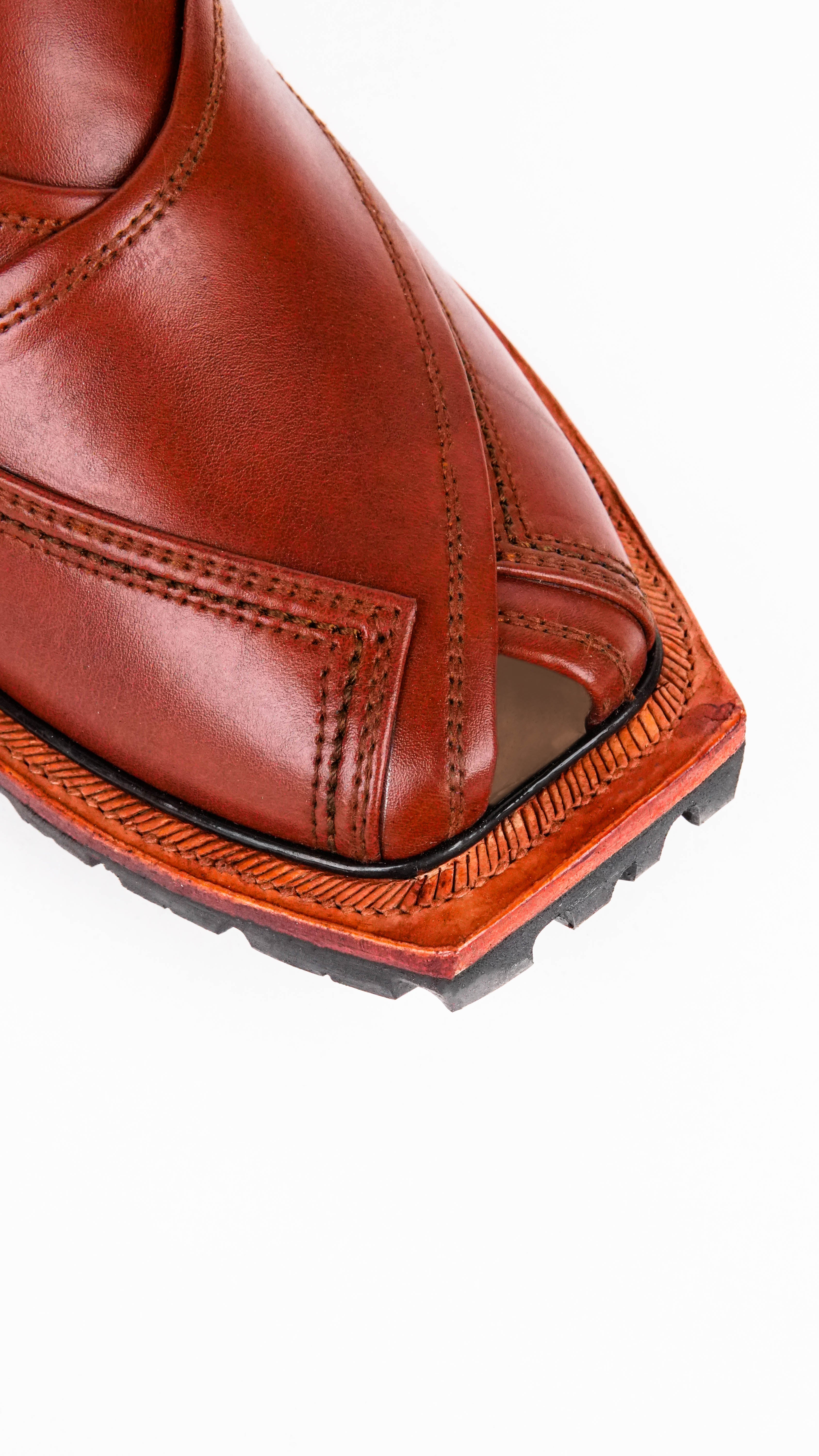 Double Sole Saadat Full Brown