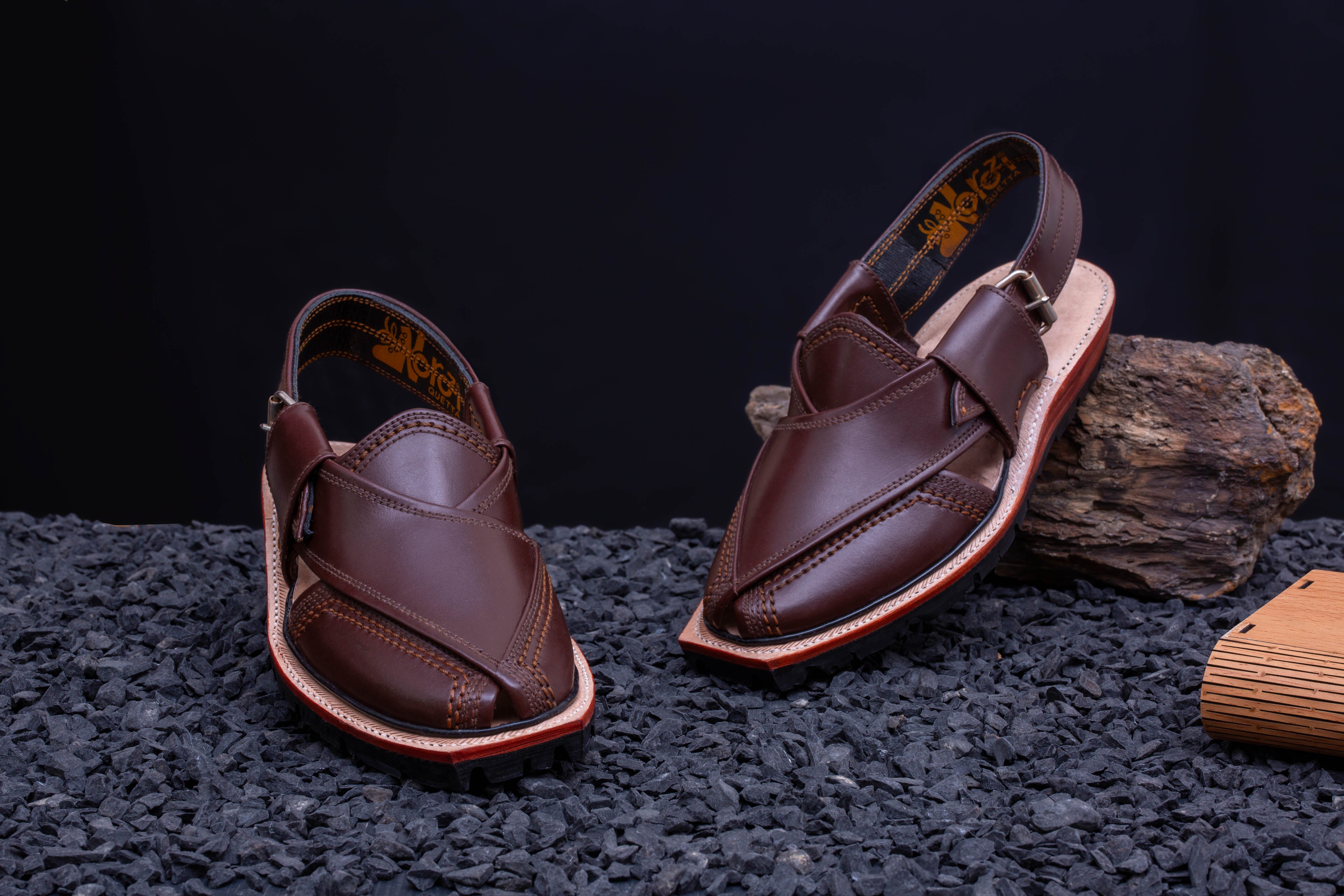 Double Sole Dark Brown Norozi
