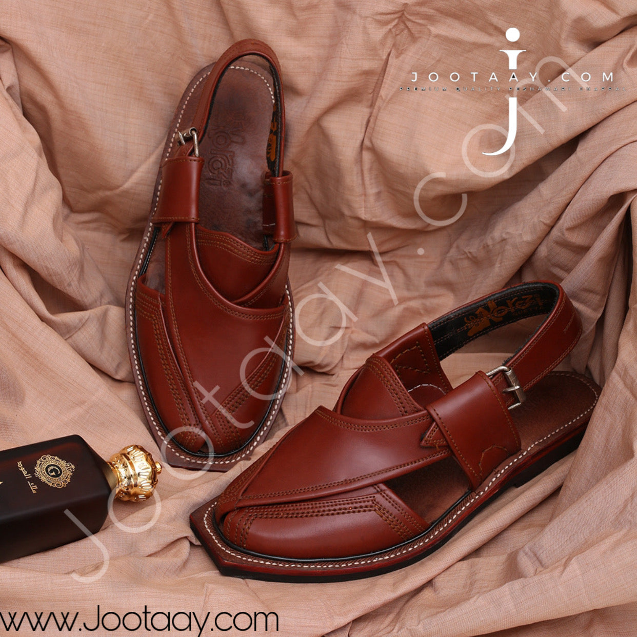 Jootaay® Single Sole Premium All Brown Norozi