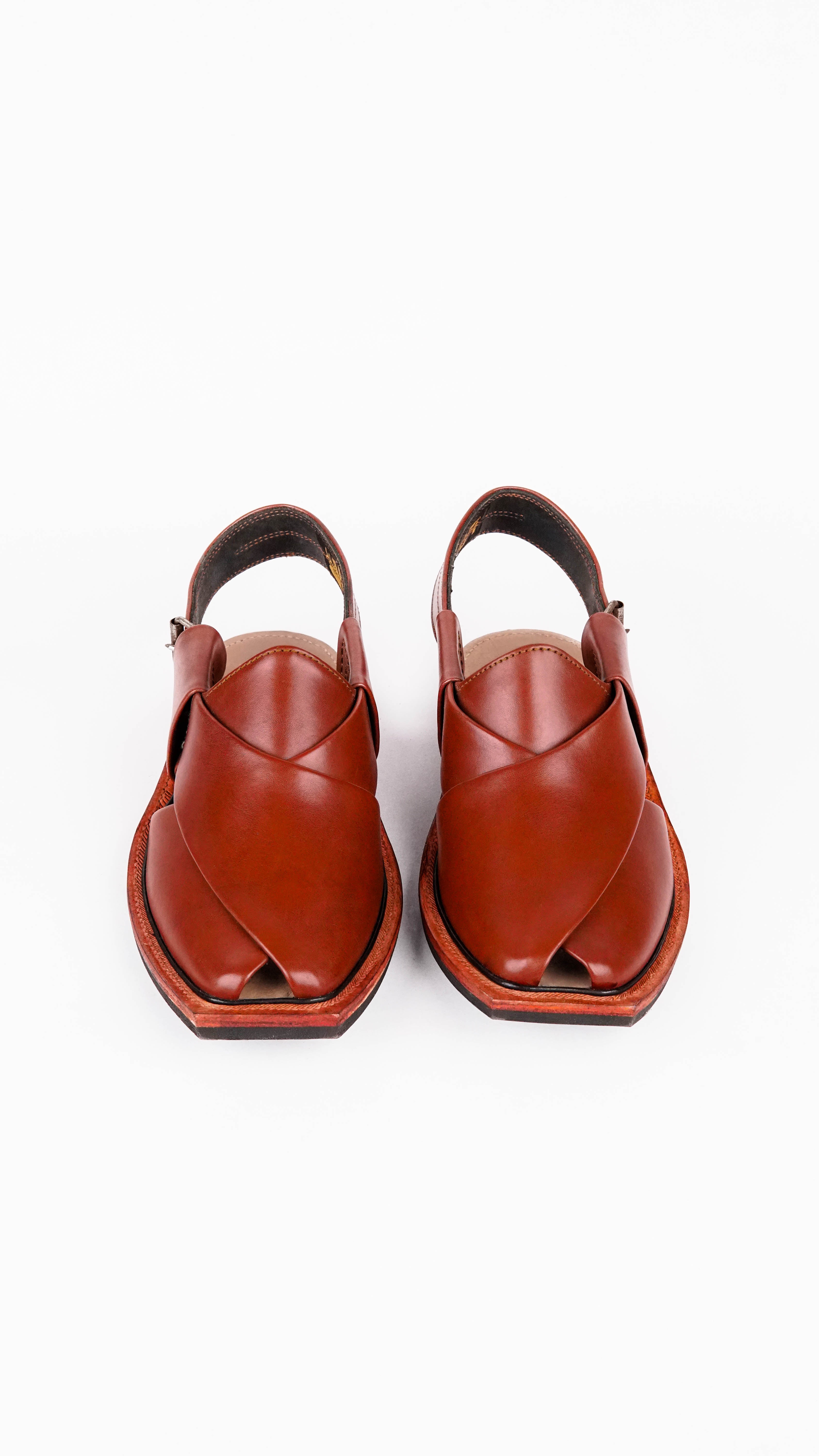 Single Sole Plain Full Brown Norozi