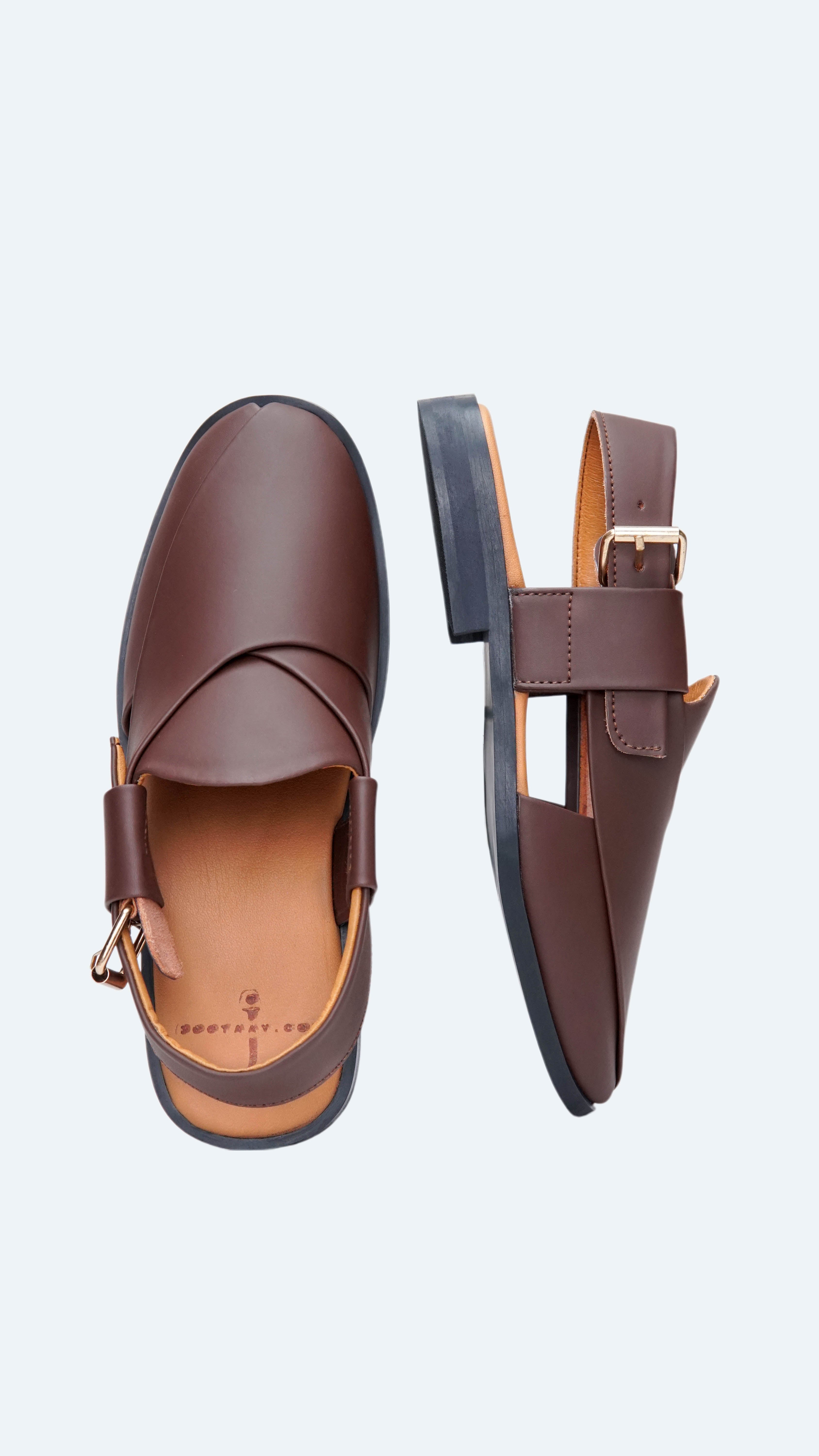 Dark Brown Formal Peshawari