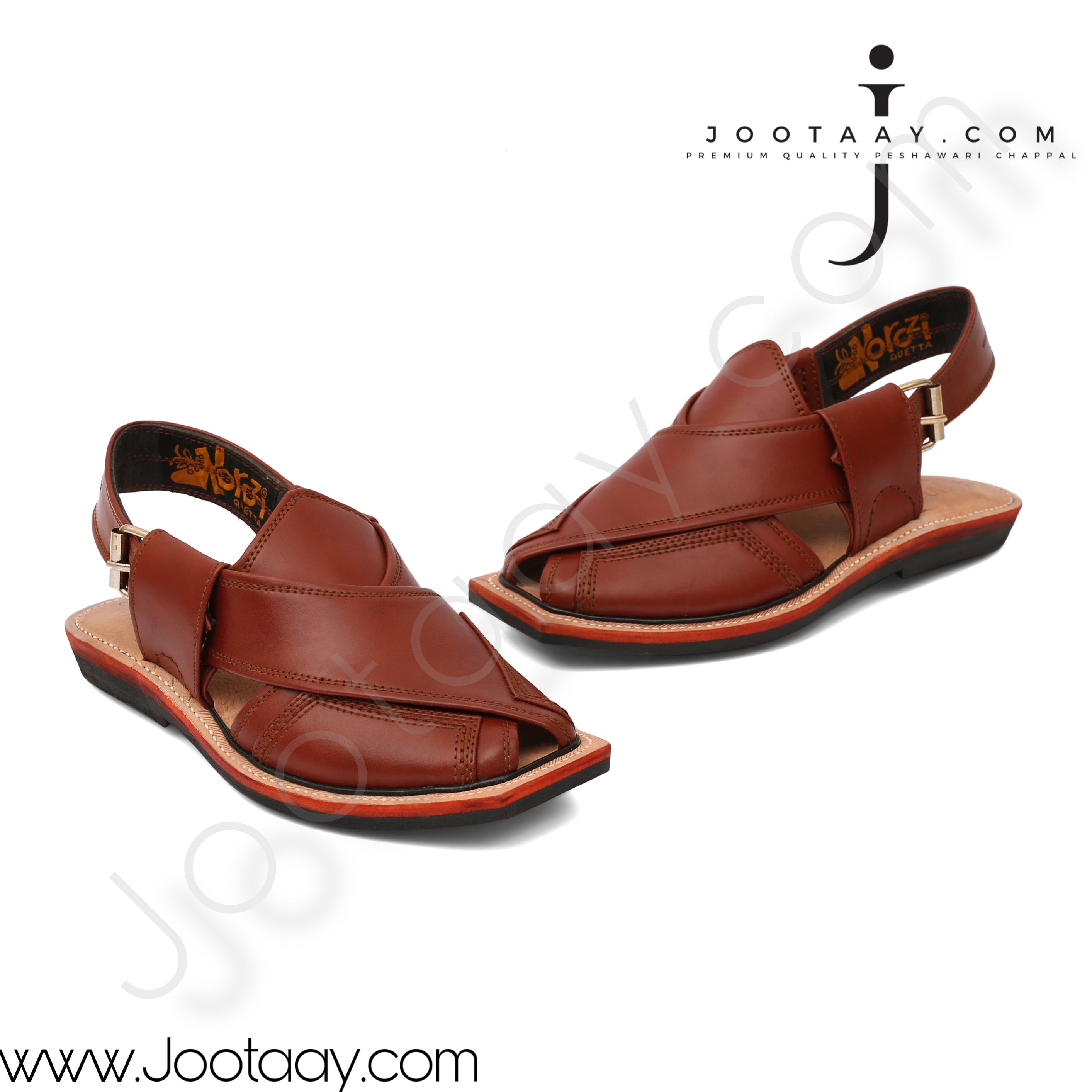 Jootaay® Single Sole Saadat Brown Norozi