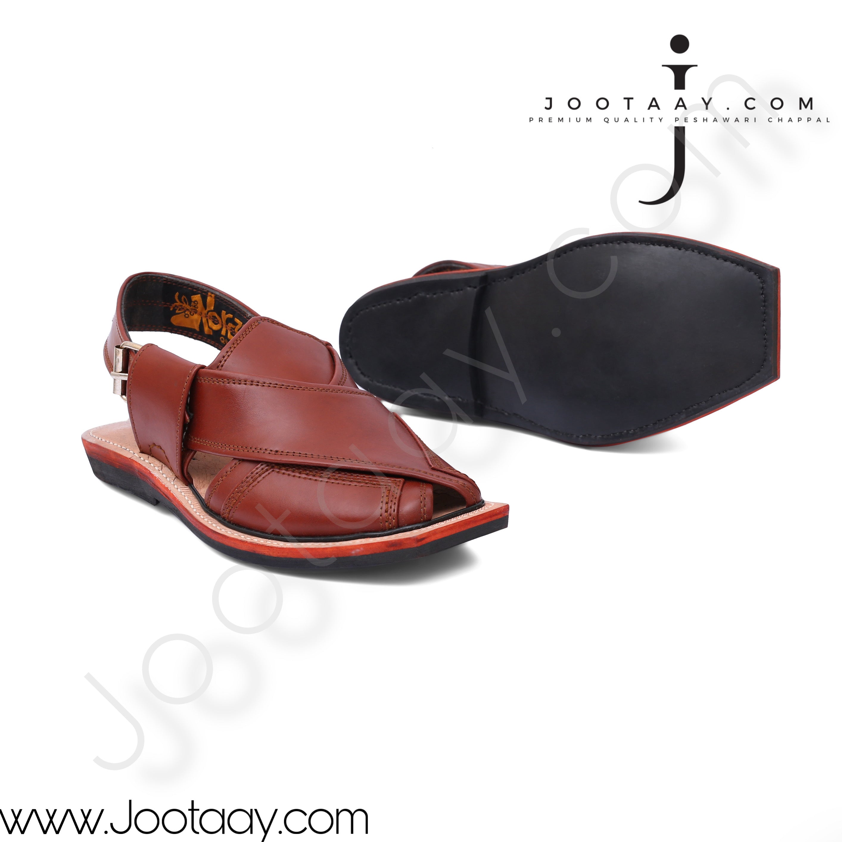 Jootaay® Single Sole Saadat Brown Norozi