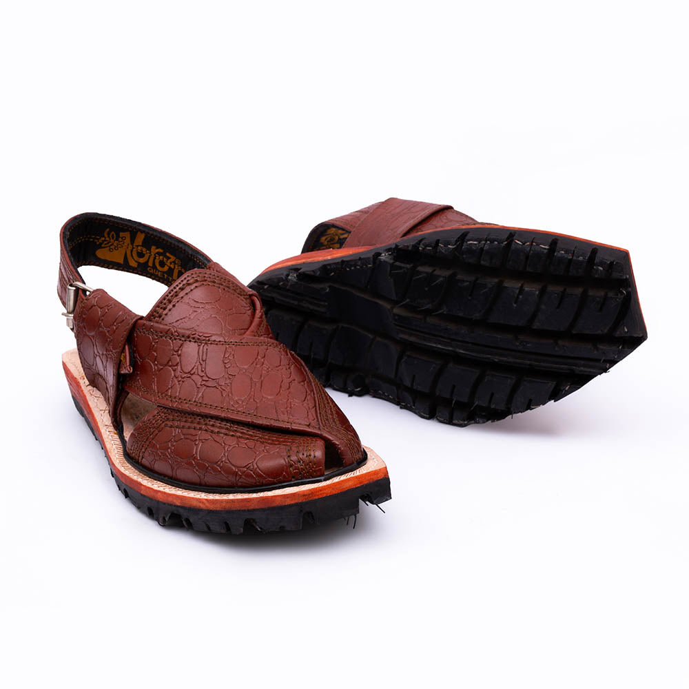Double Sole Dotted Brown Norozi