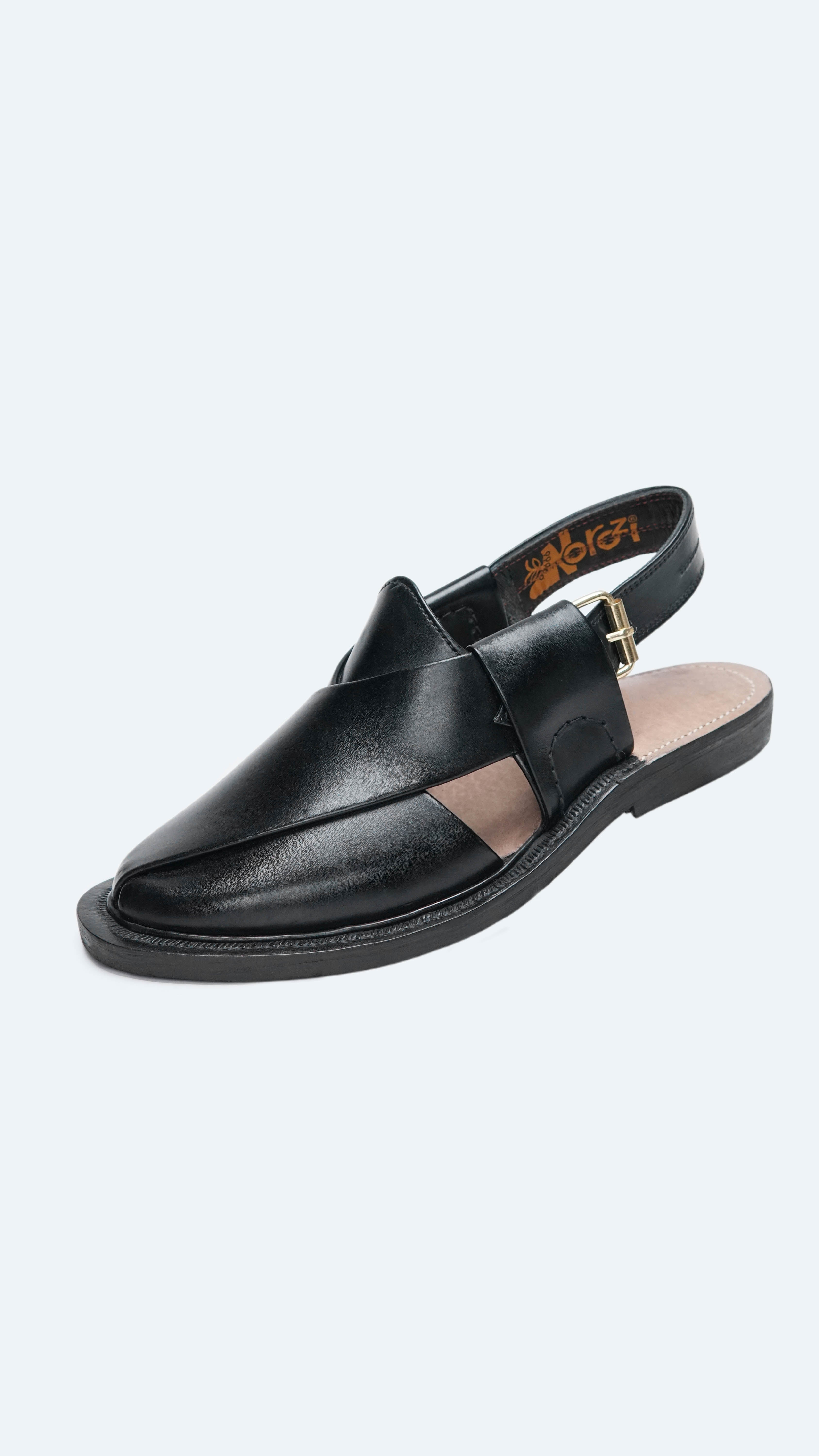 Single Sole Round Jet Black Norozi