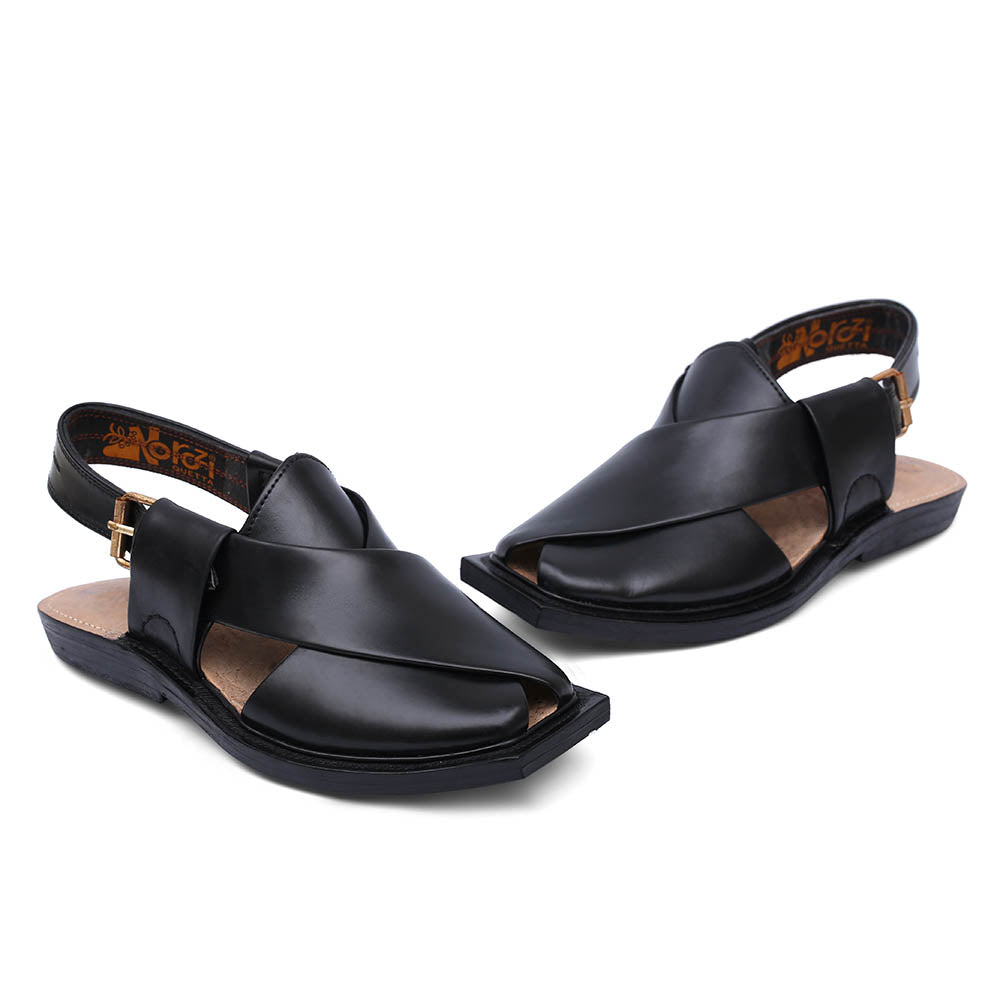 Single Sole Plain Jet Black Norozi