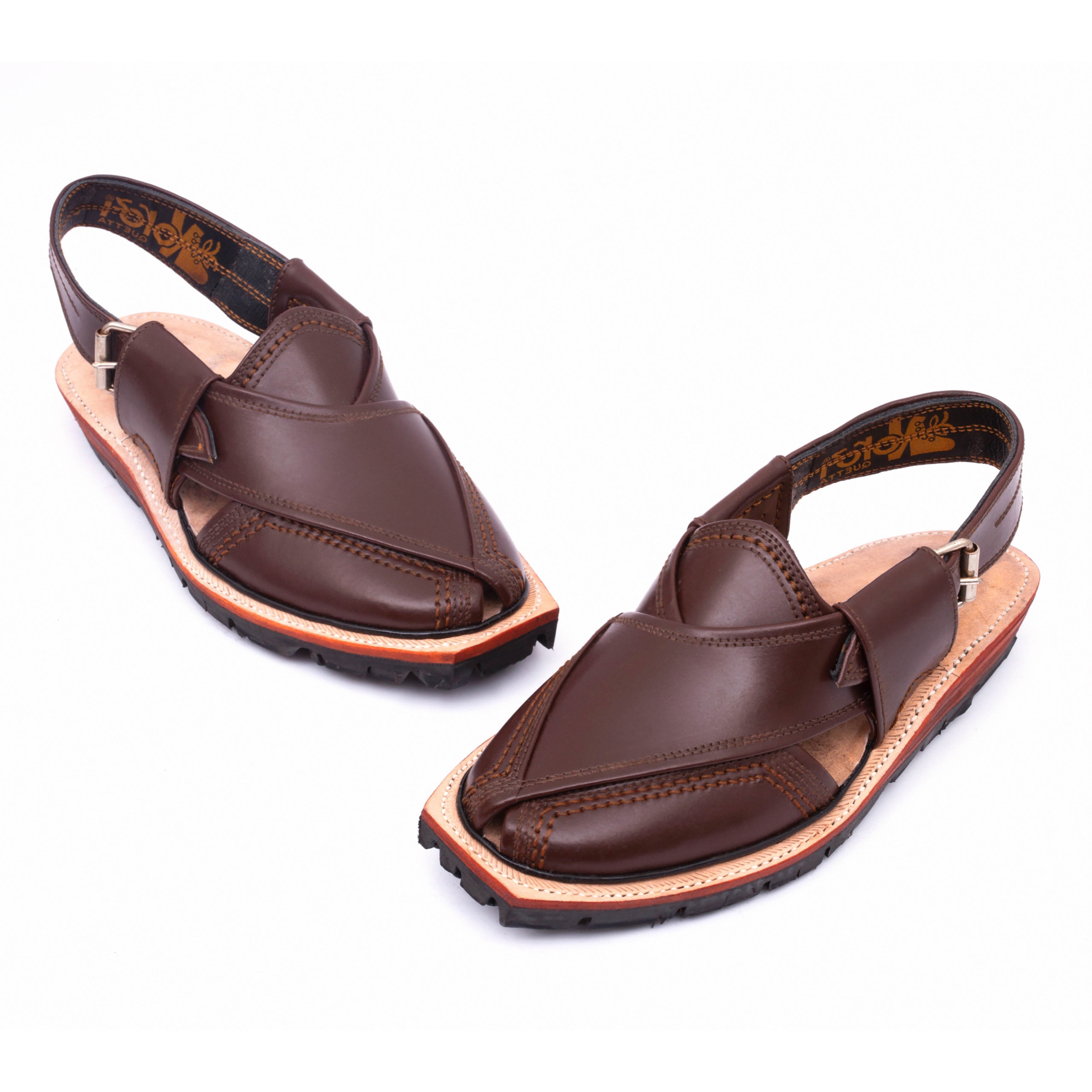 Double Sole Dark Brown Norozi