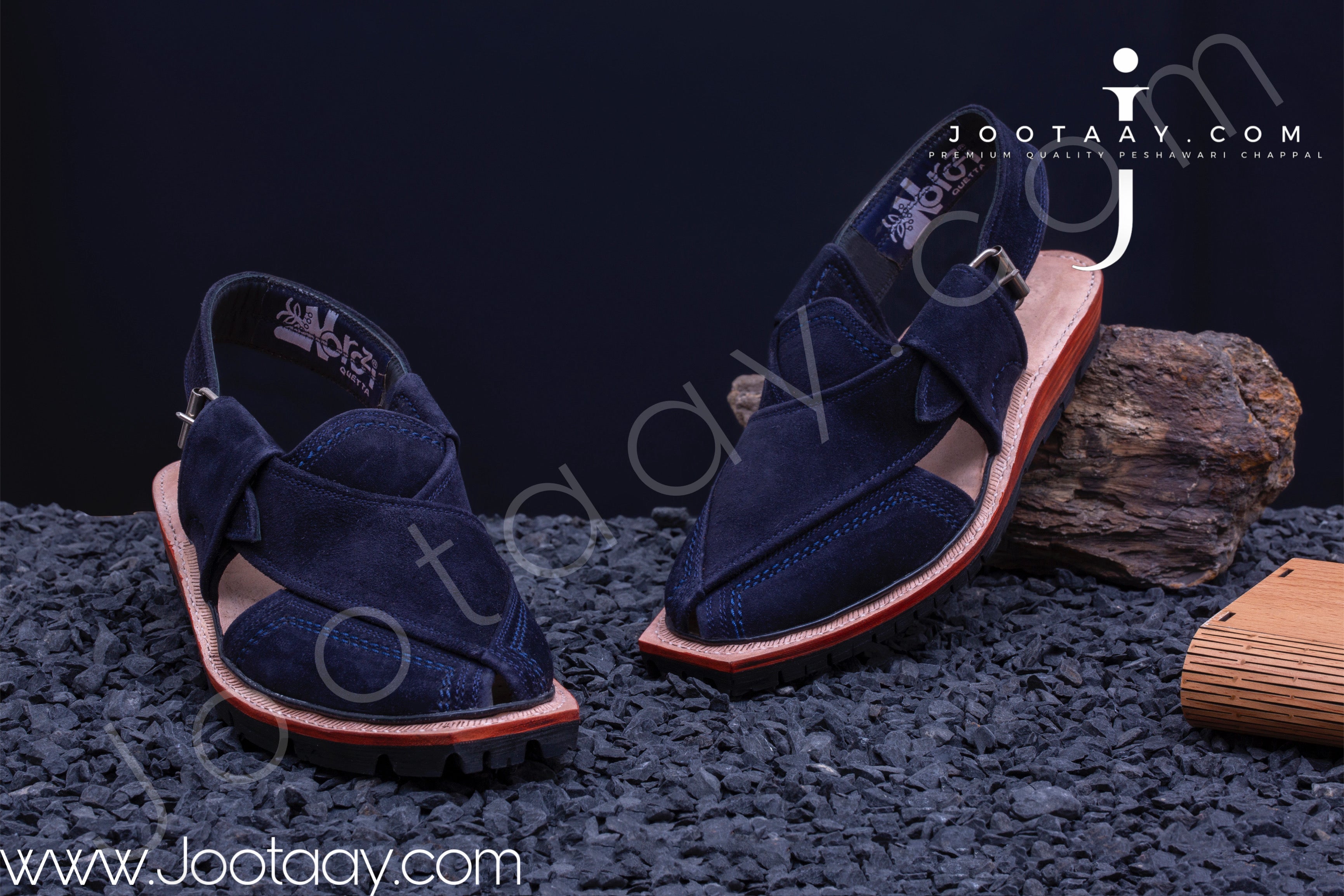 Jootaay® Double Sole  Sabir Blue Norozi