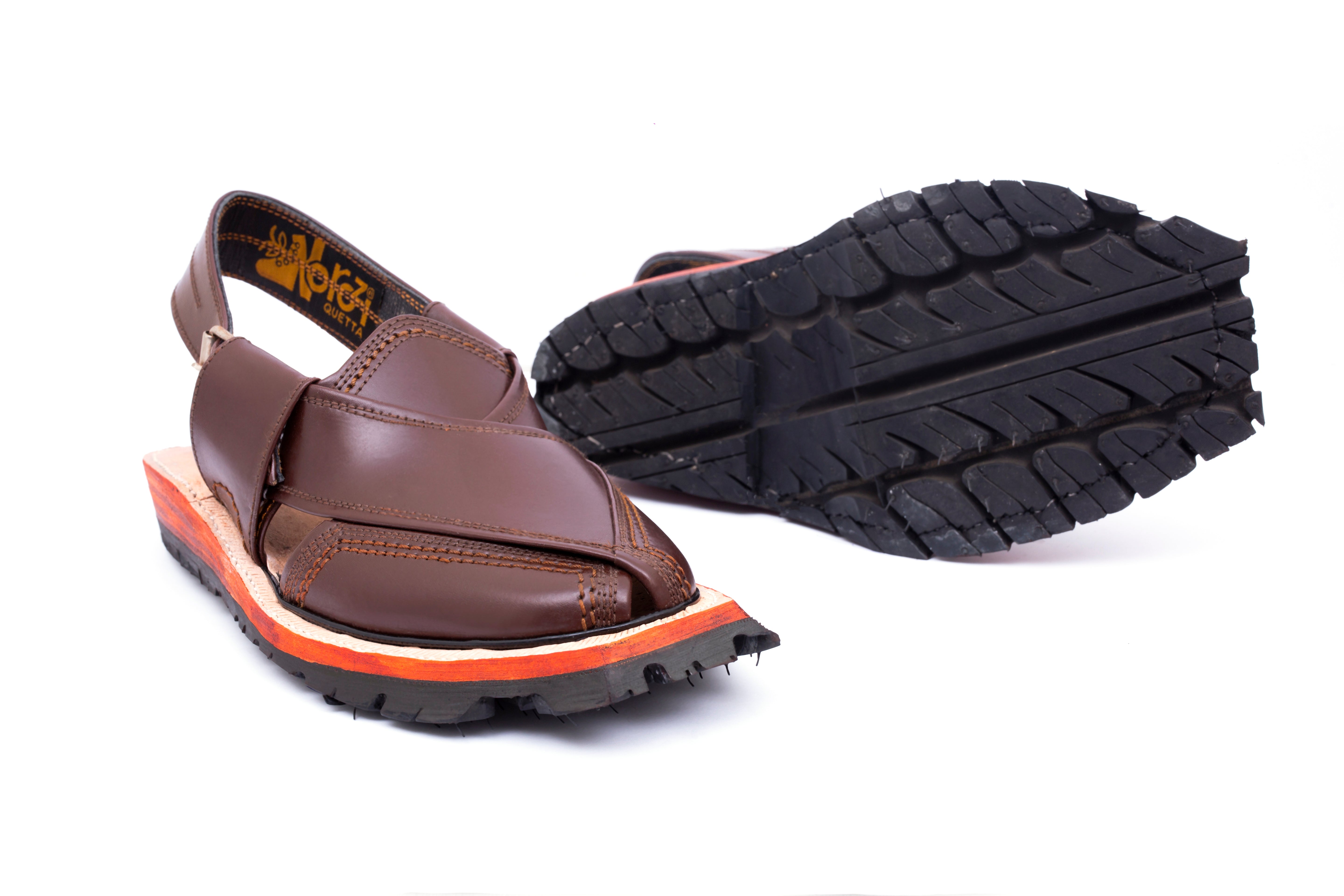 Jootaay® Wide Sole Dark Brown Norozi