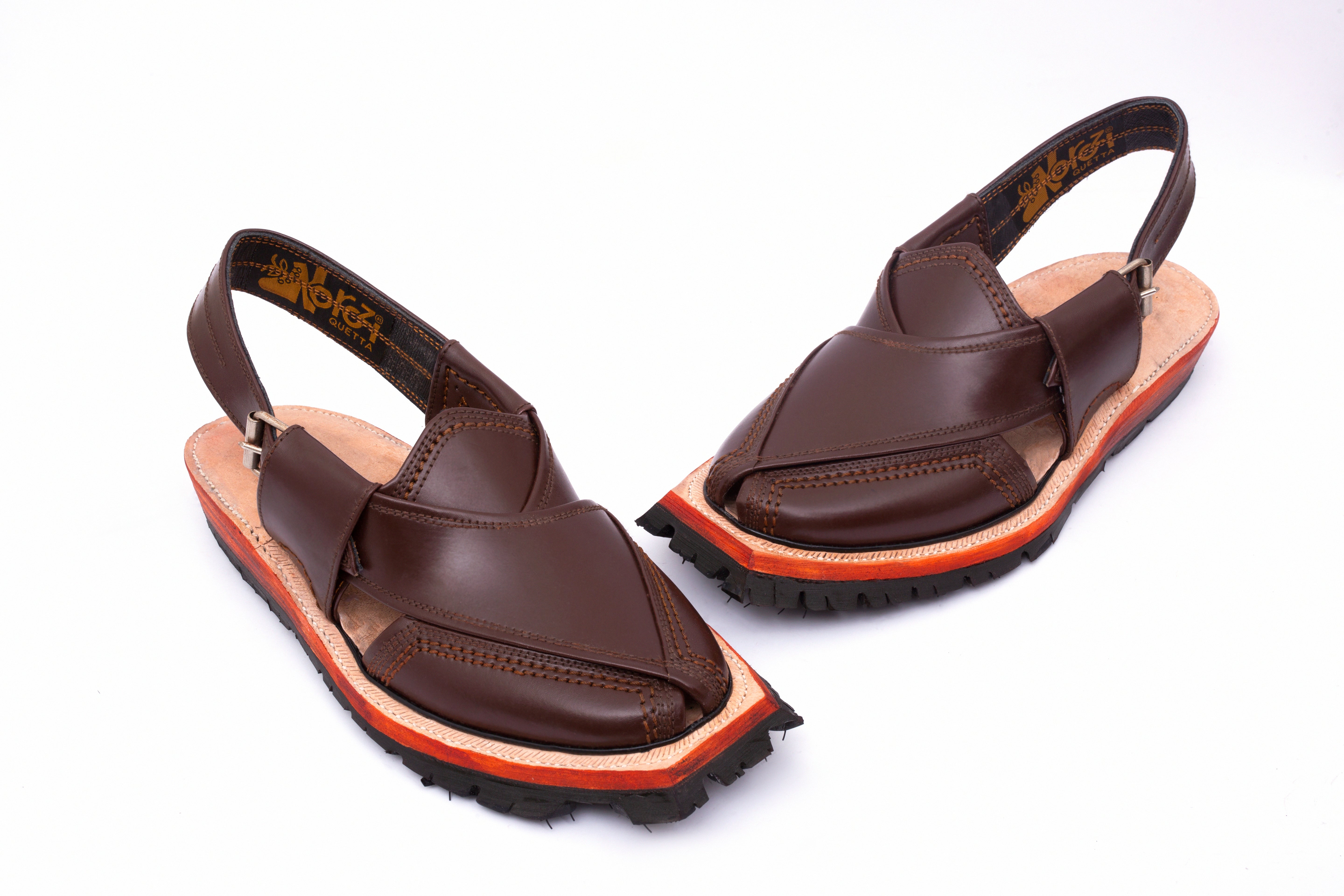 Jootaay® Wide Sole Dark Brown Norozi