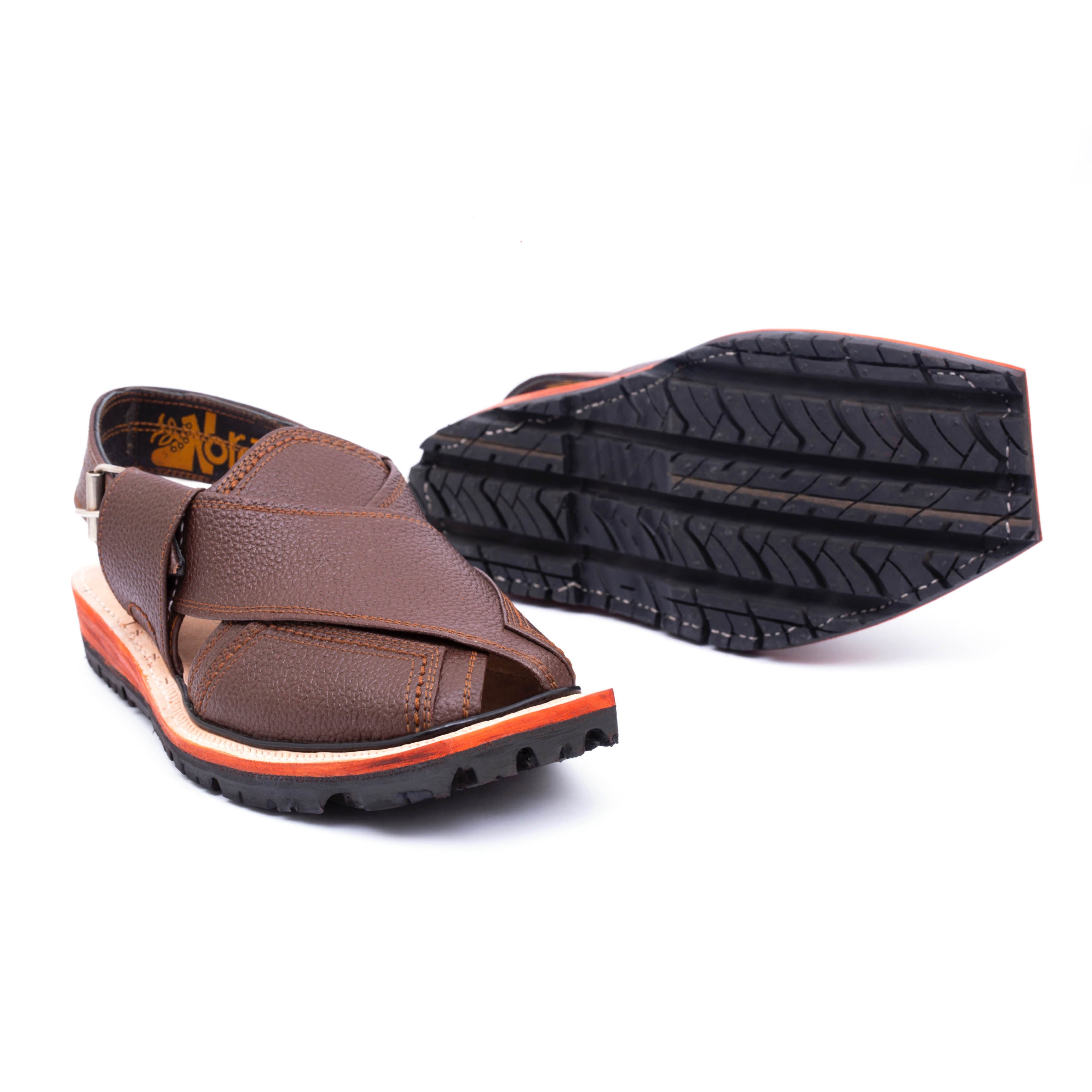 Double Sole Saadat Dark Brown Danedar