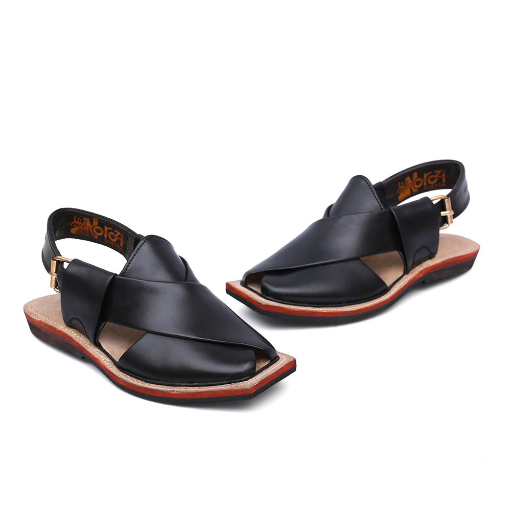 Single Sole Plain Black Norozi