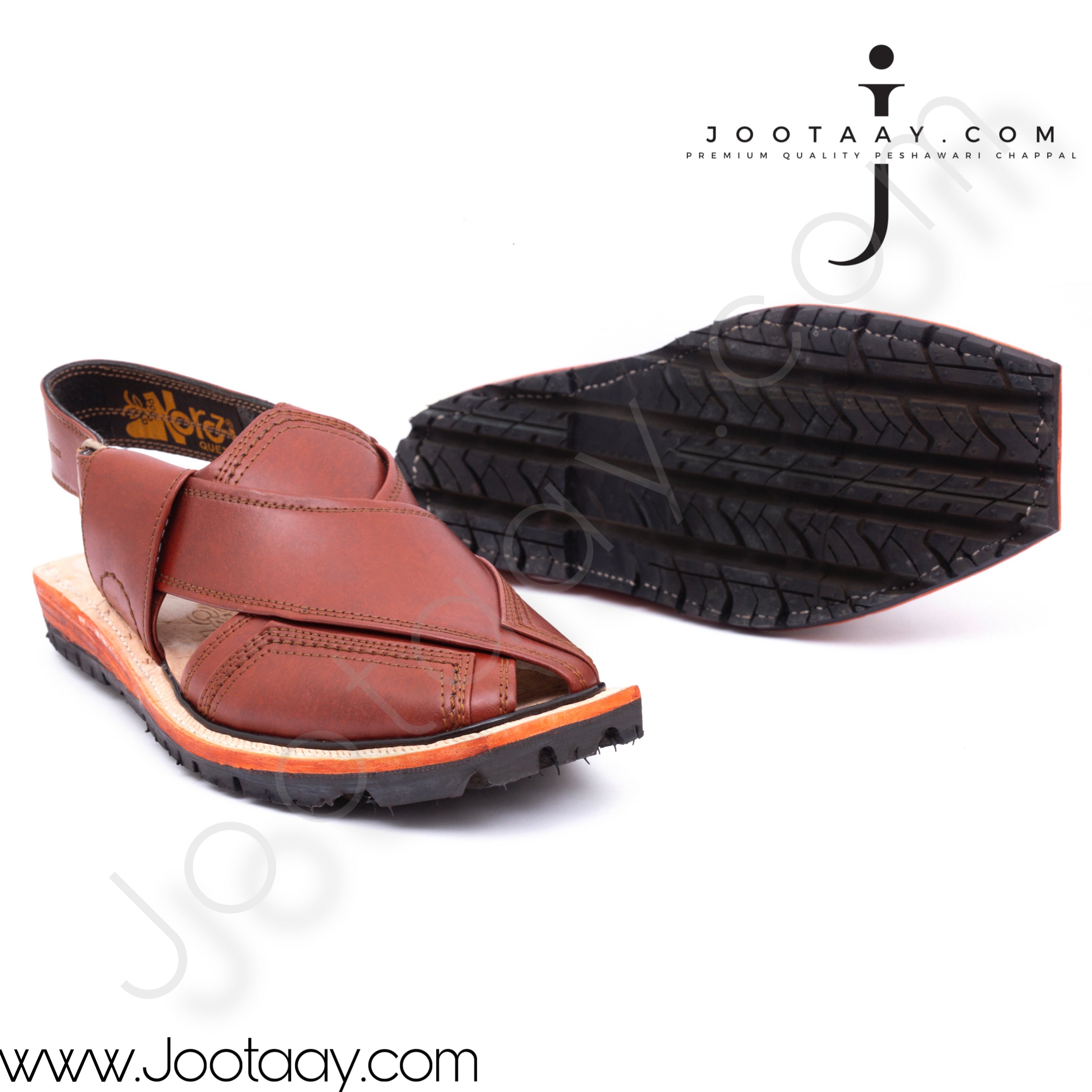 Jootaay® Double Sole Saadat Brown Norozi