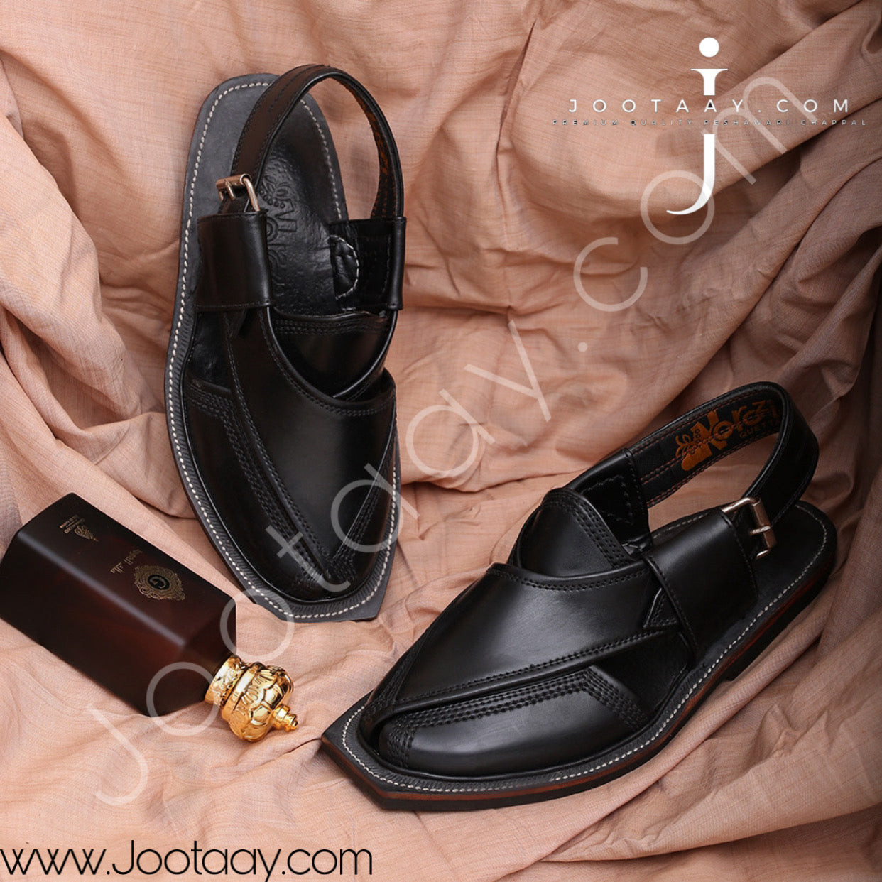 Jootaay® Single Sole Premium Black Norozi