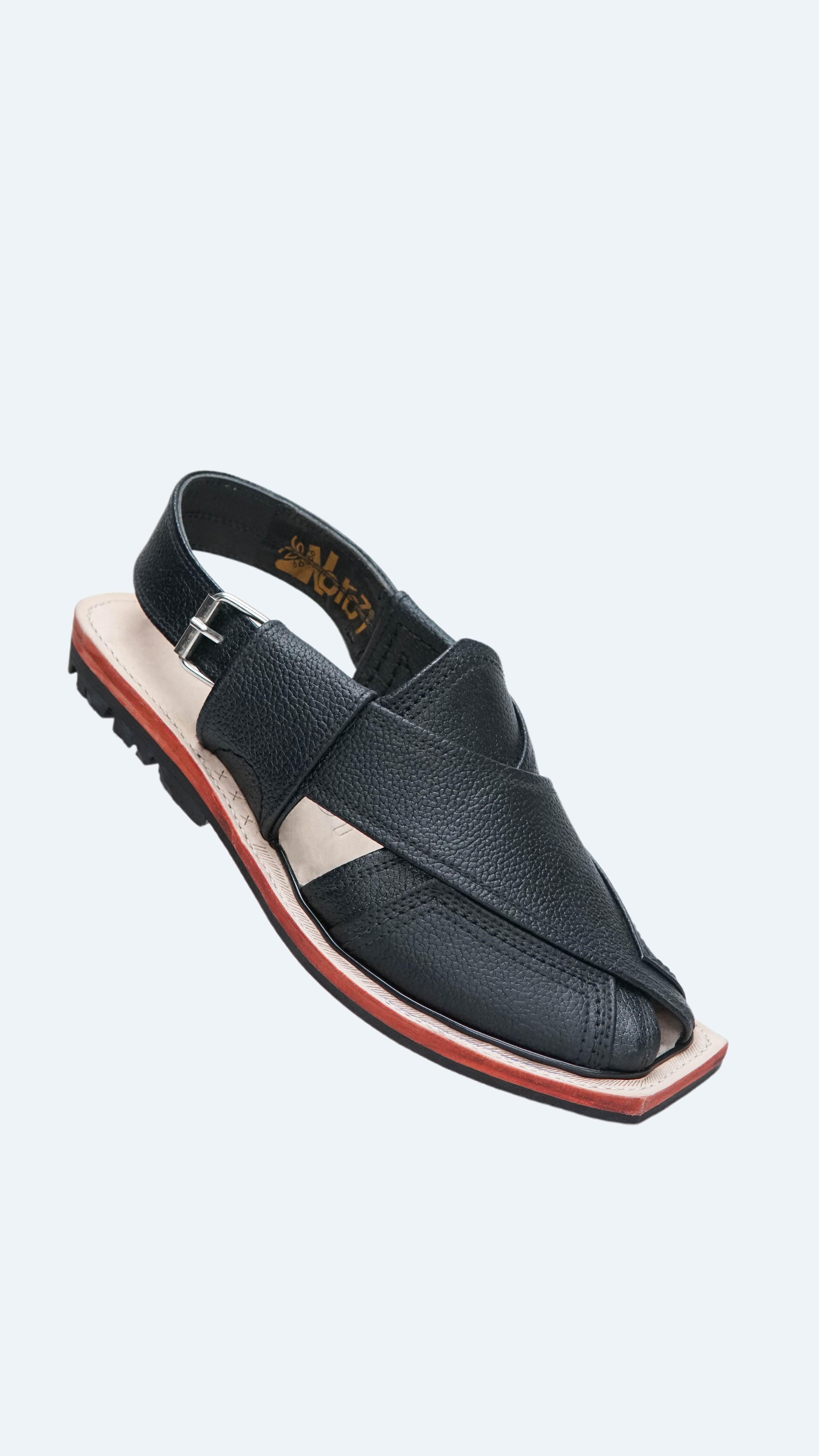 Single Sole Saadat Black Danedar