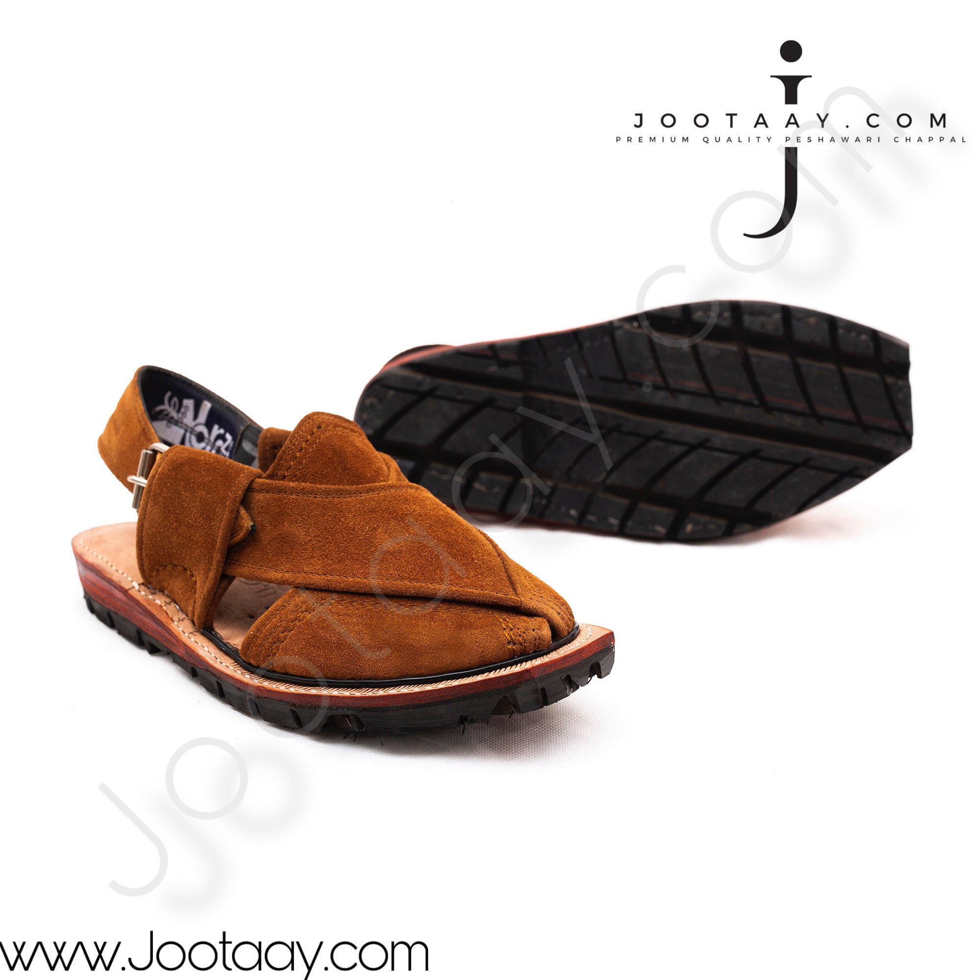 Jootaay® Double Sole Sabir Light Brown Norozi