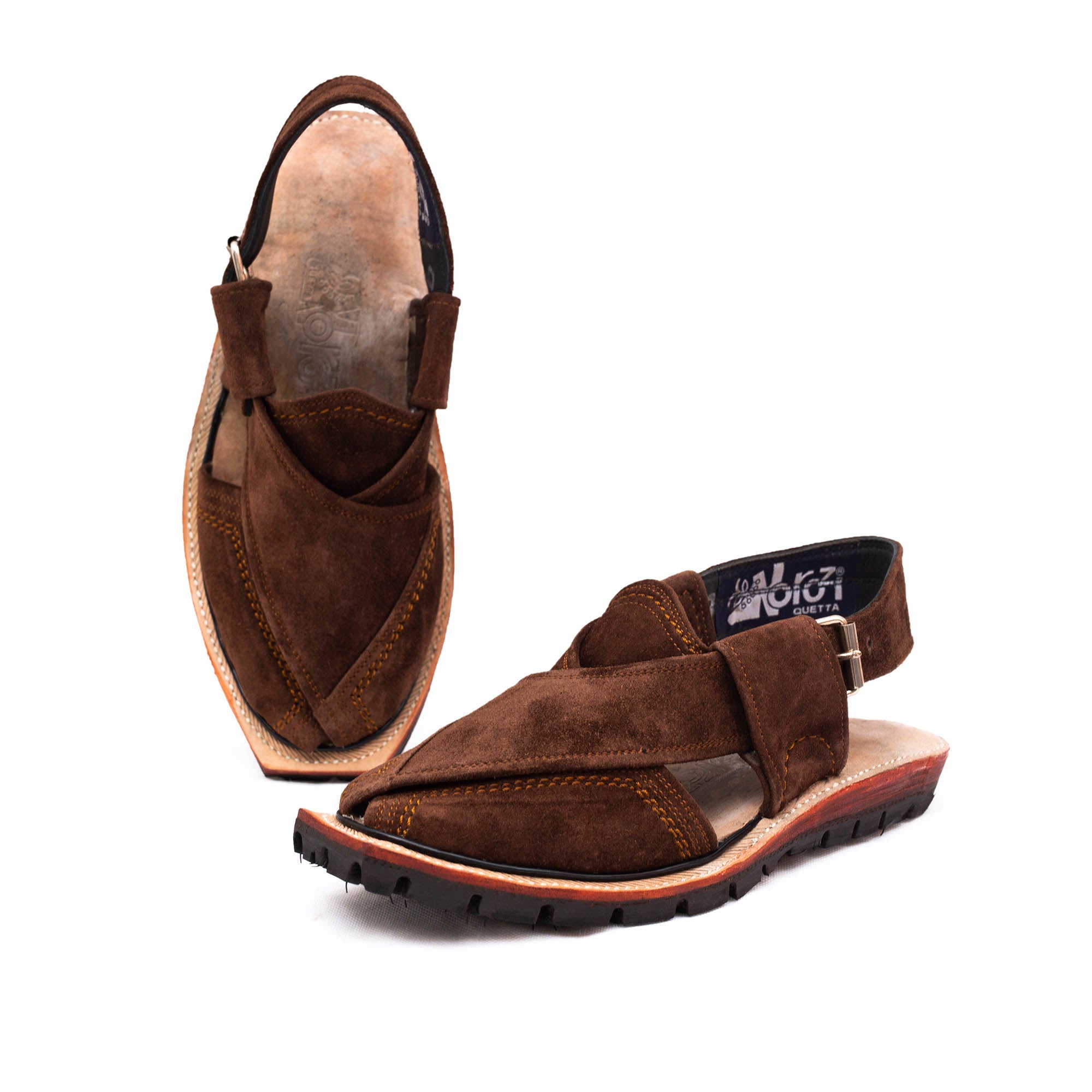 Double Sole Sabir Dark Brown Norozi