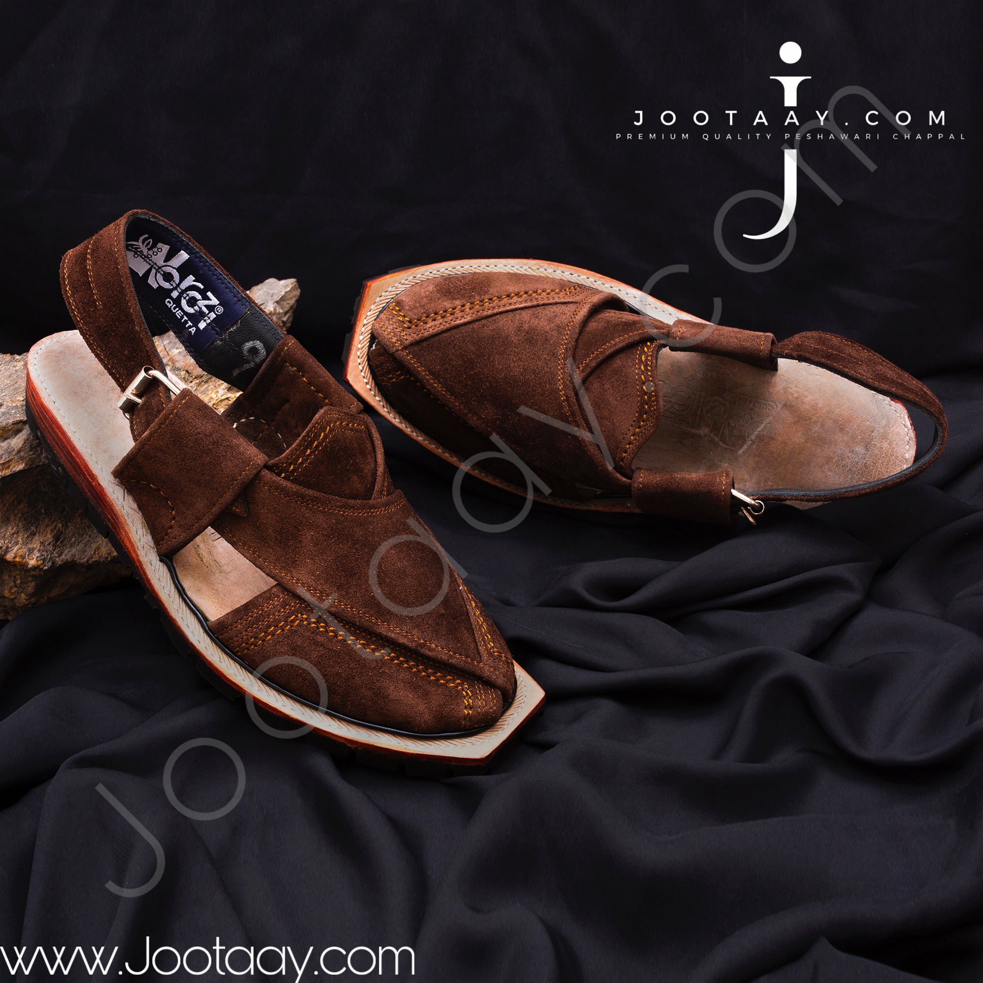 Jootaay® Double Sole Sabir Light Brown Norozi