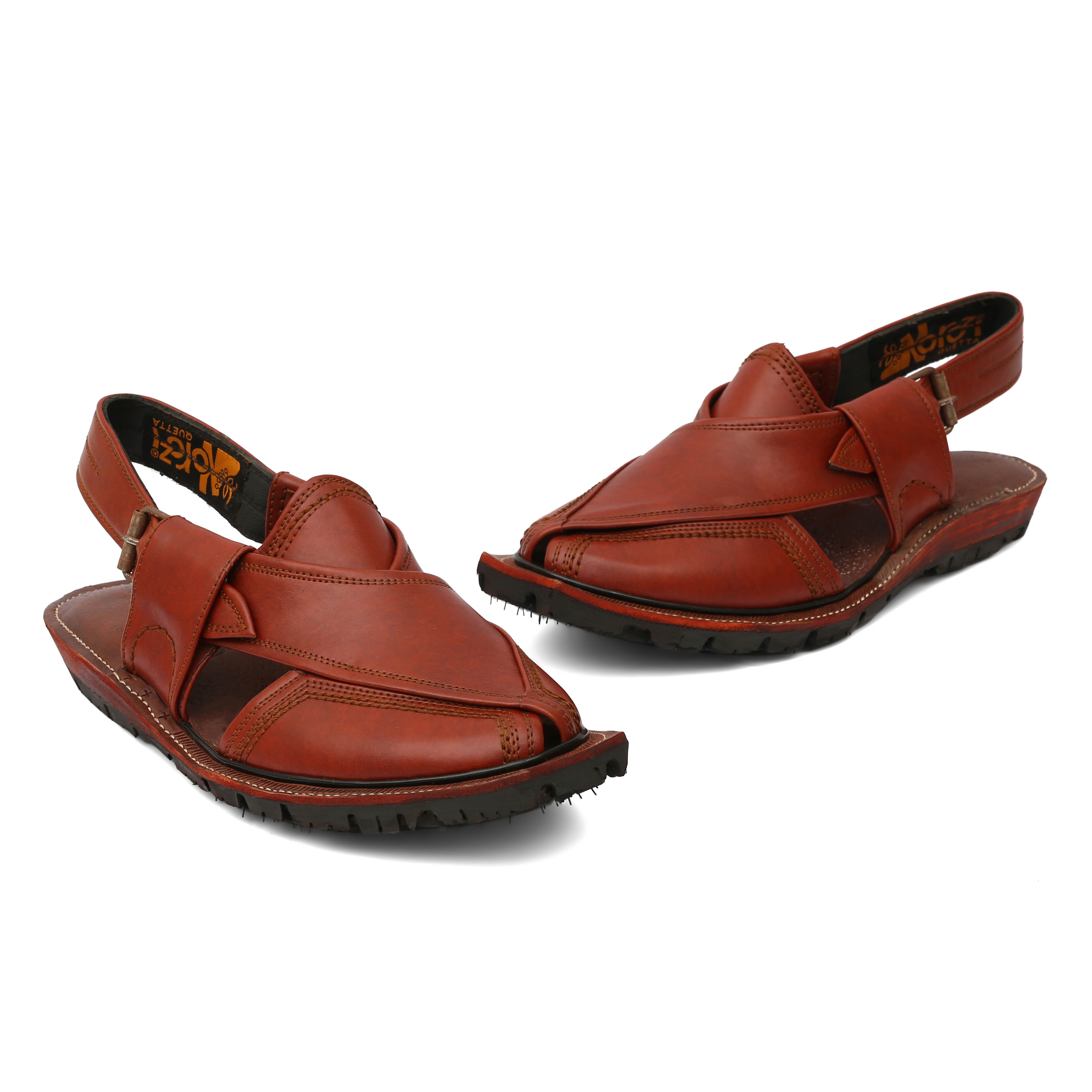 Double Sole Premium All Brown Norozi