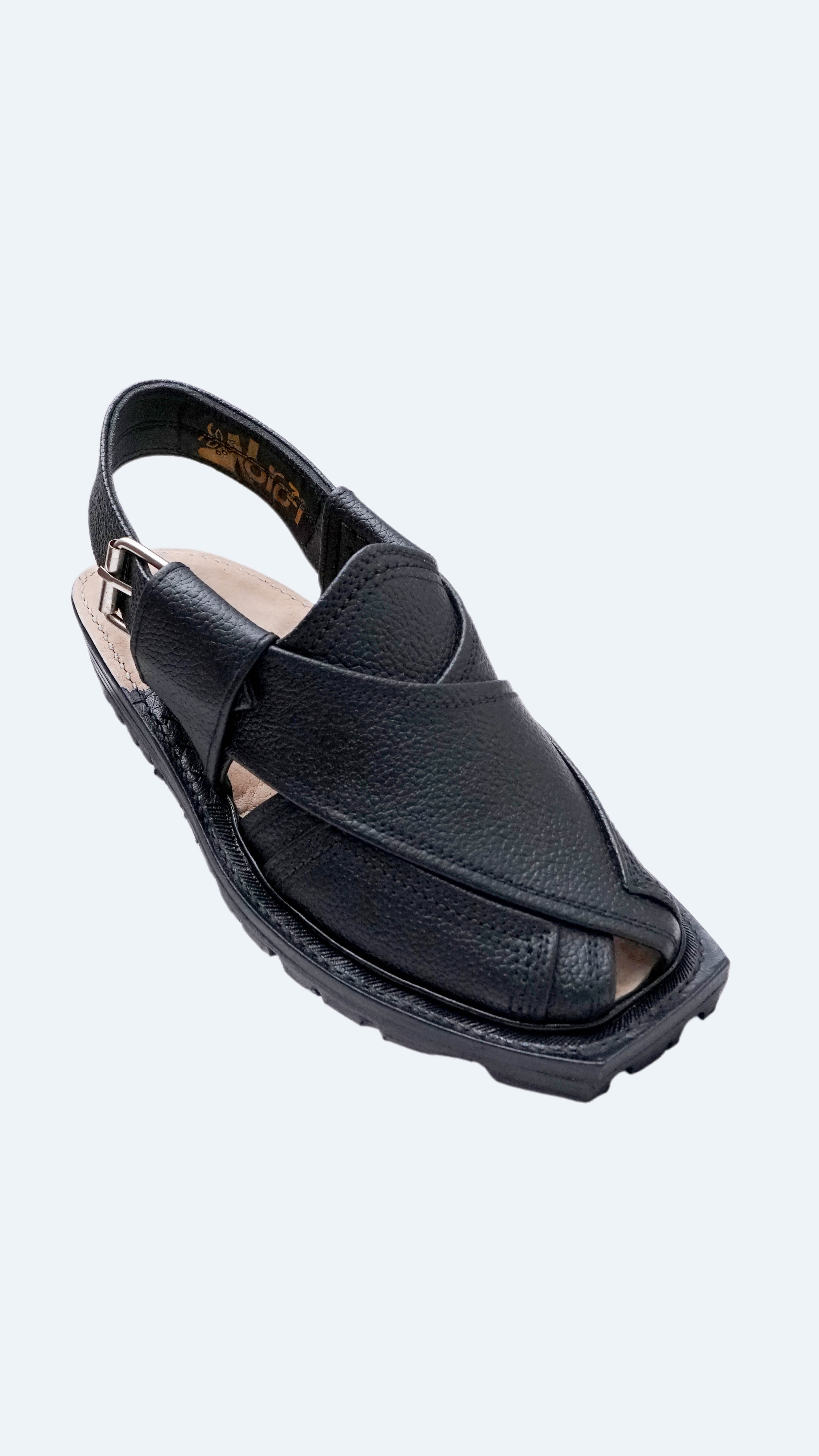 Double Sole Saadat Jet Black Danedar
