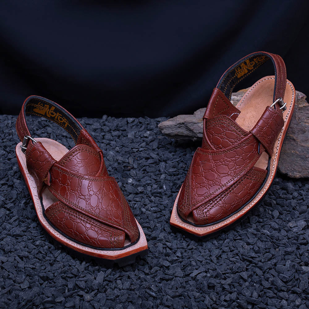 Double Sole Dotted Brown Norozi