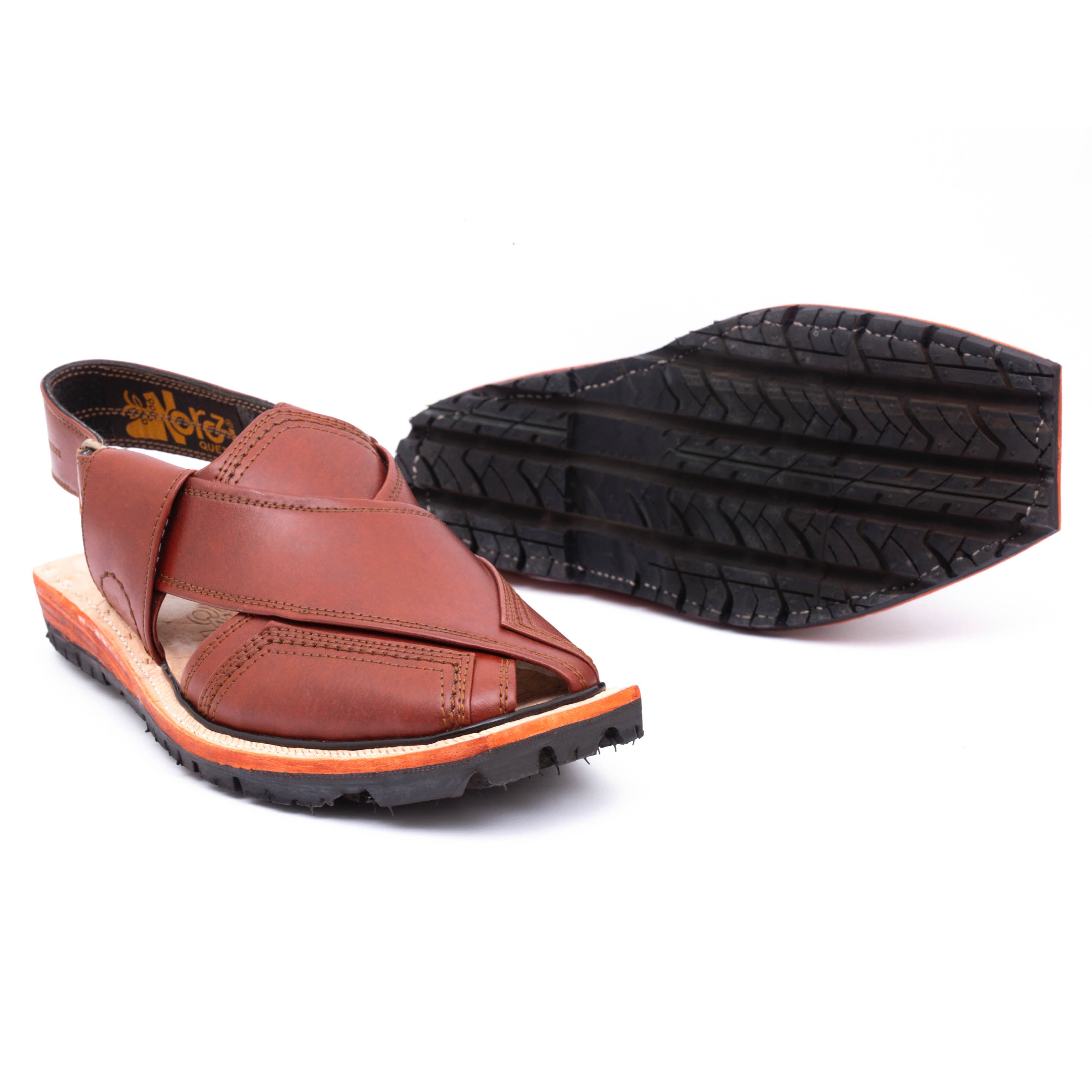 Double Sole Saadat Brown