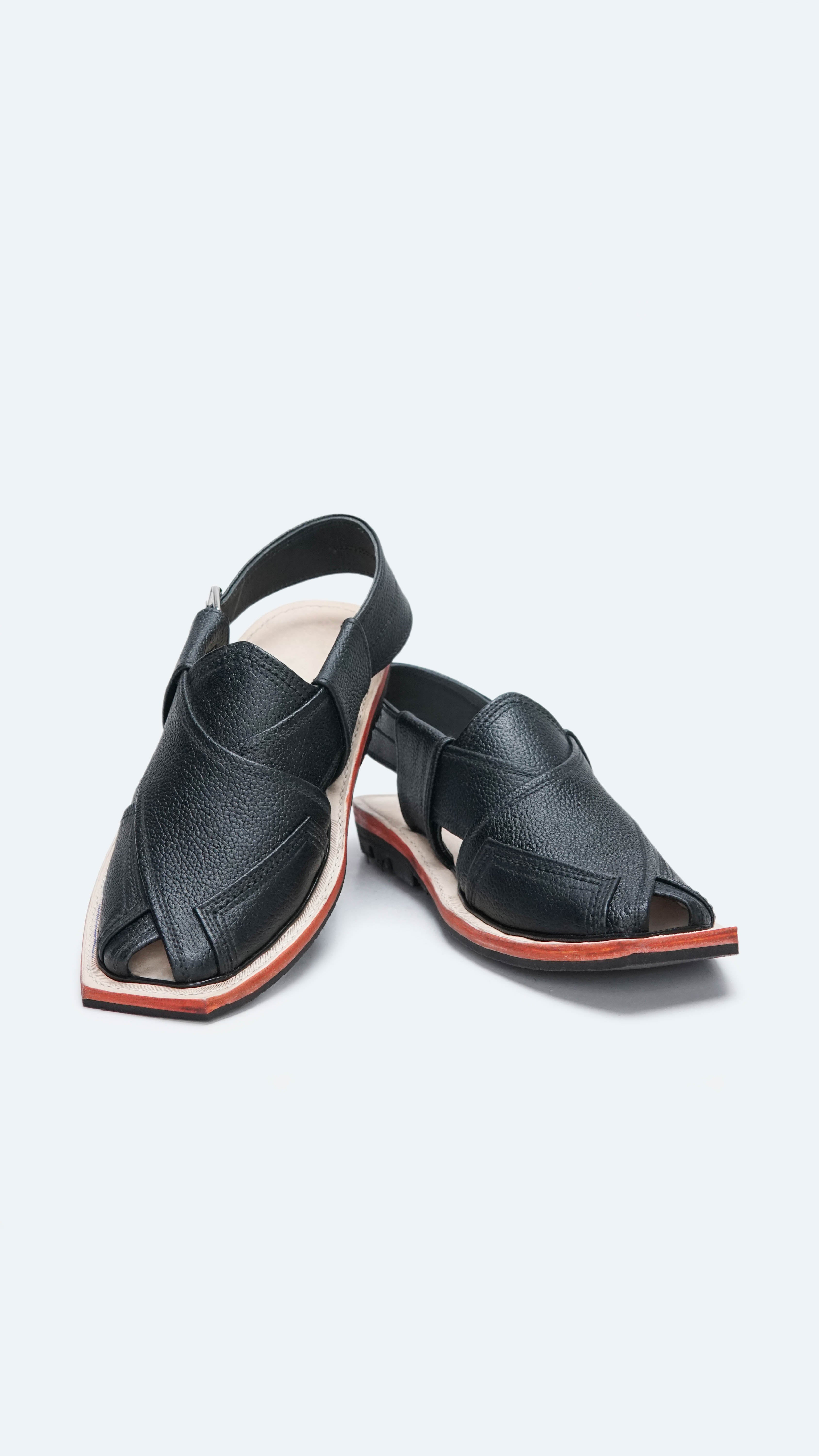 Single Sole Saadat Black Danedar