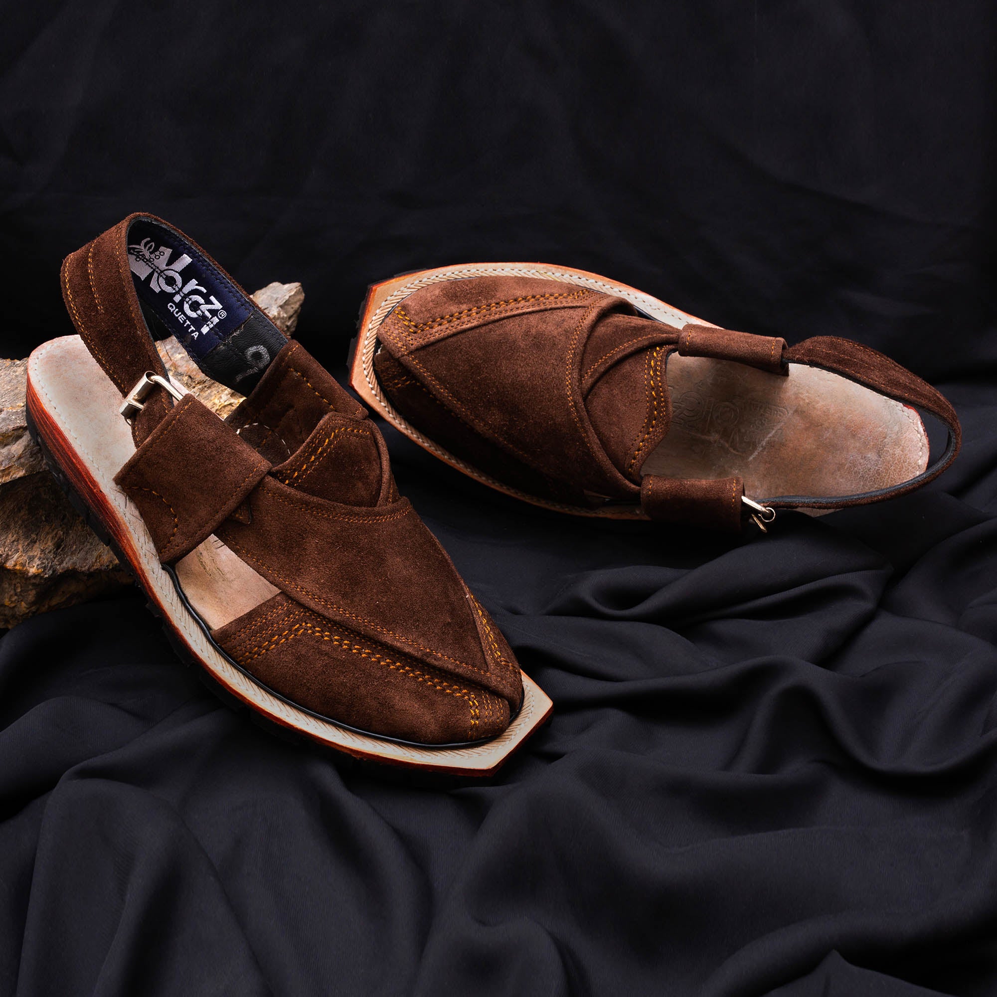 Double Sole Sabir Light Brown Norozi