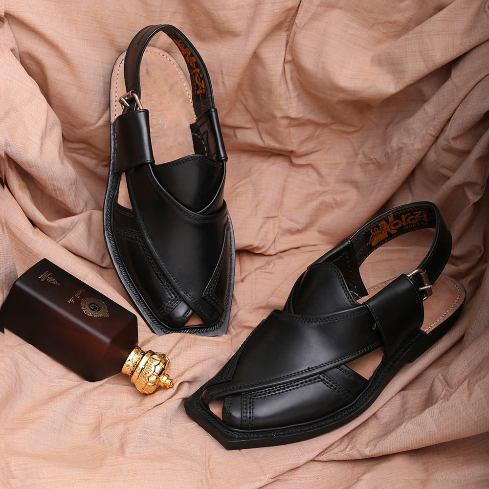 Single Sole Saadat Jet Black