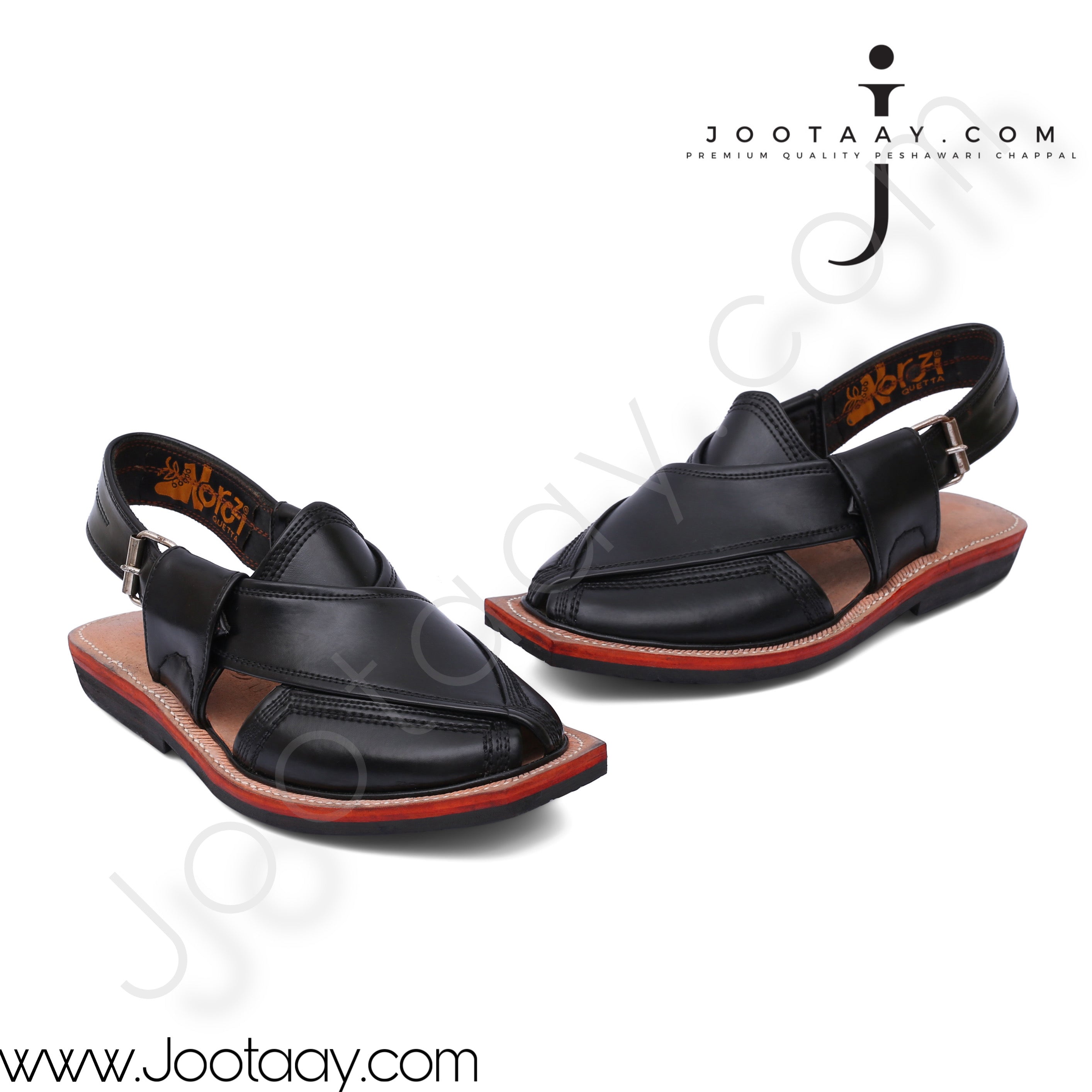 Jootaay® Single Sole Black Norozi