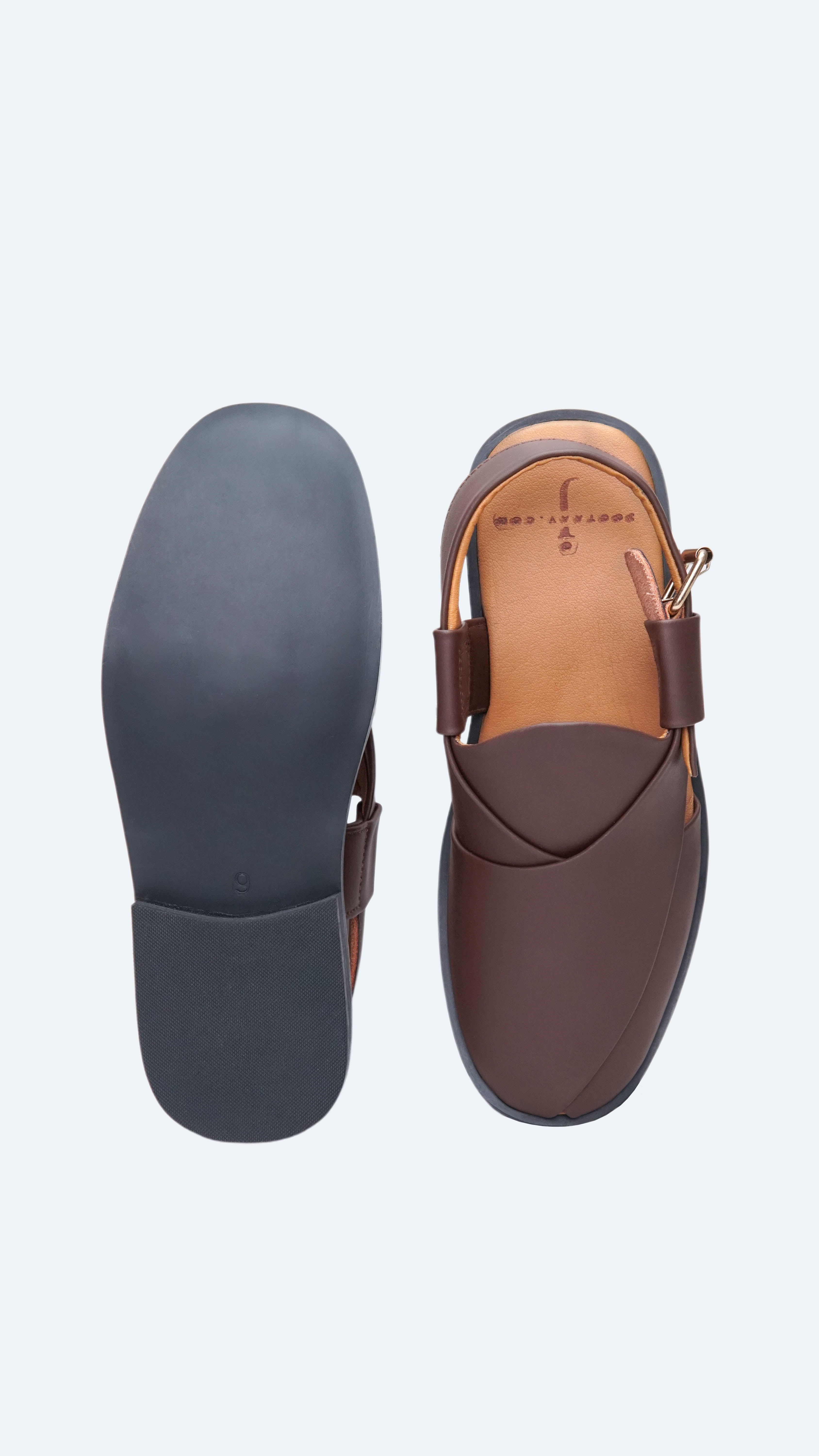 Dark Brown Formal Peshawari