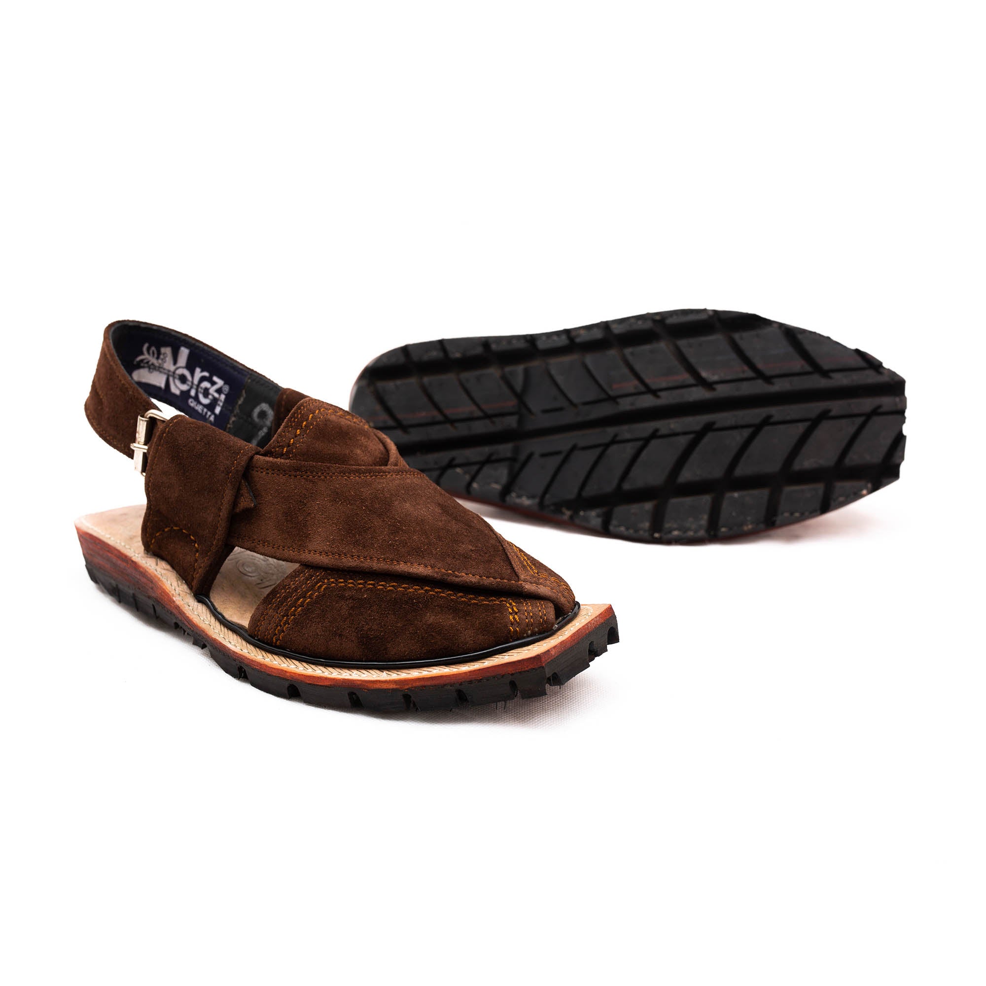 Double Sole Sabir Dark Brown Norozi