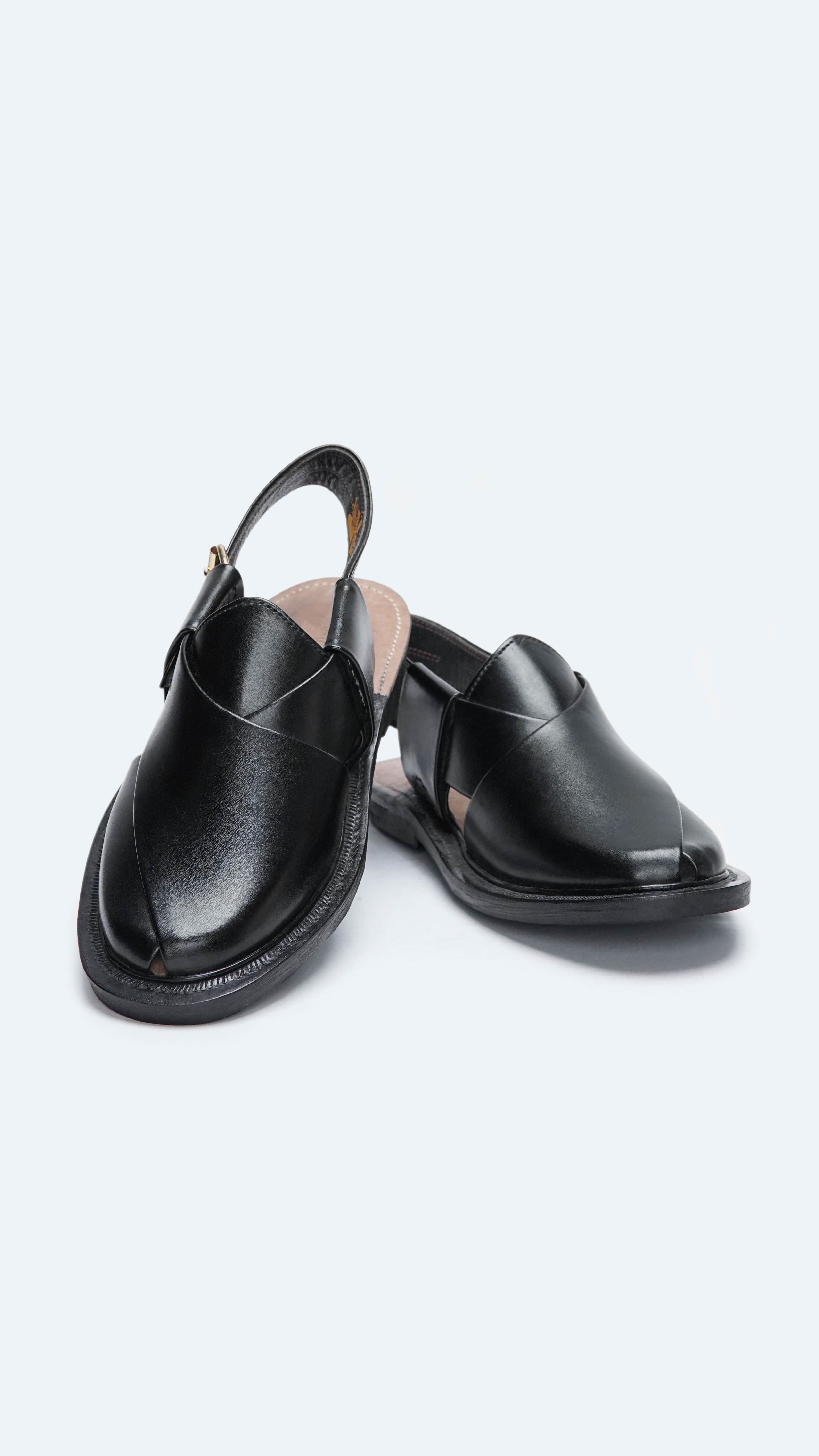 Single Sole Round Jet Black Norozi