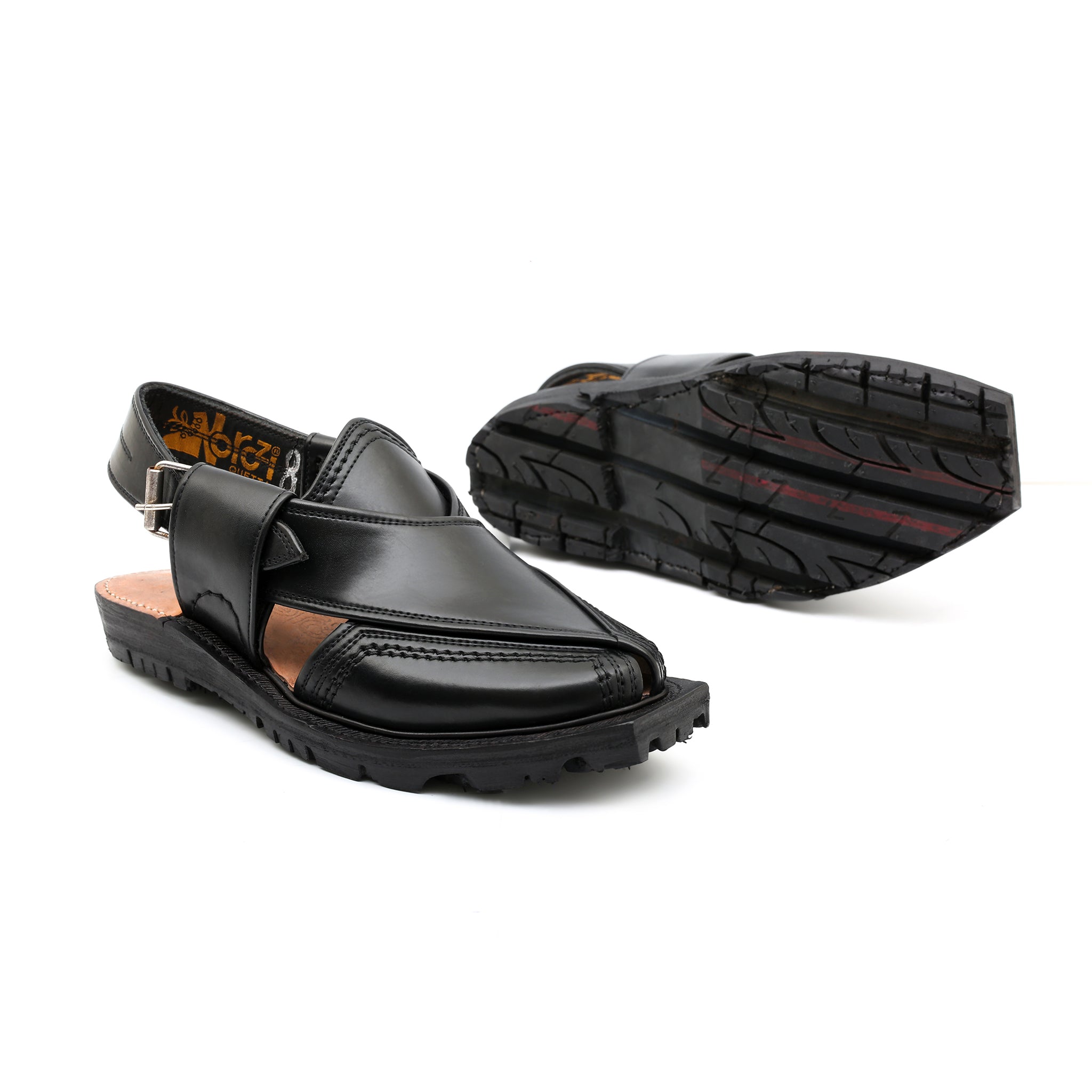 Norozi chappal online black