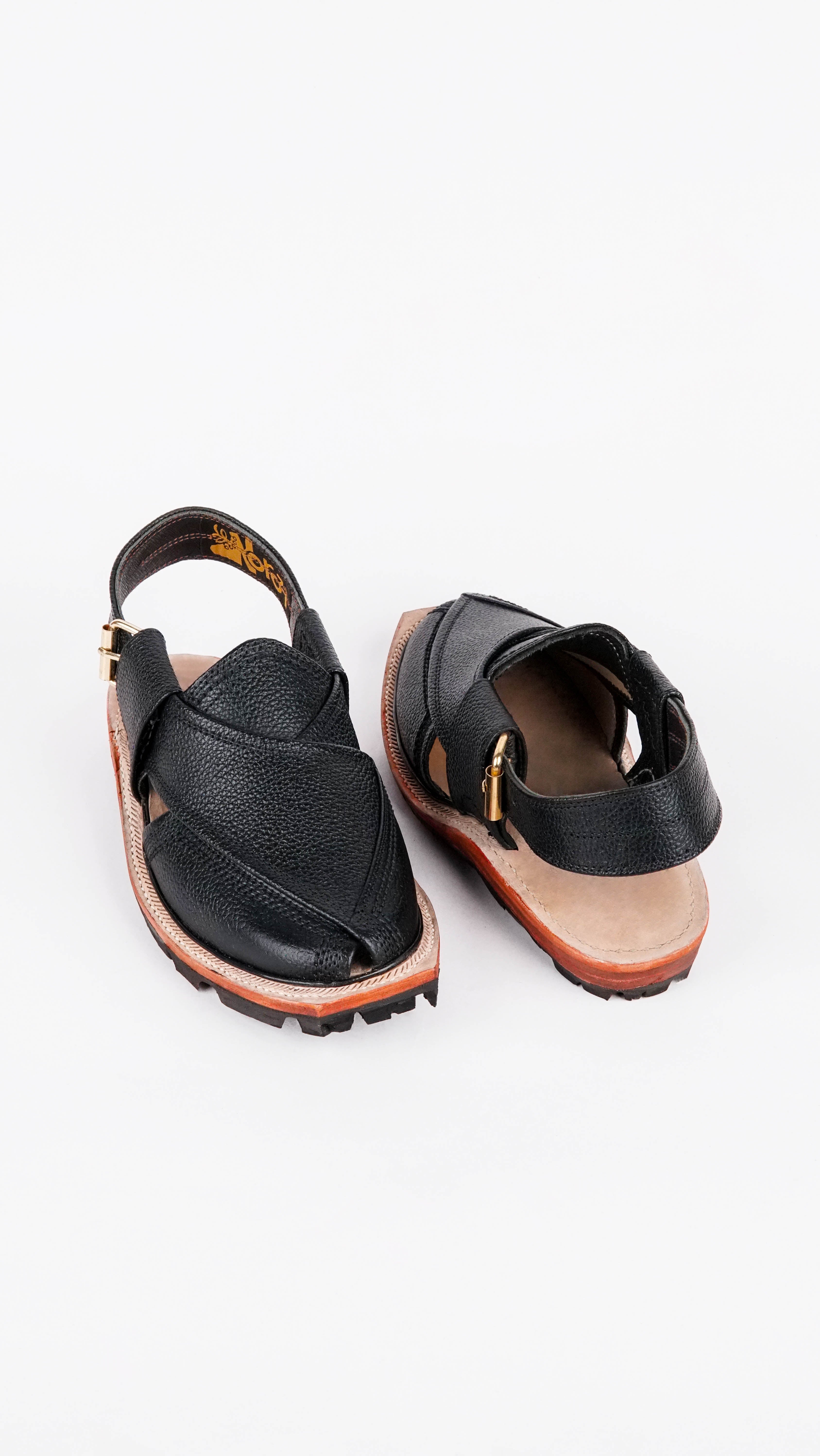 Double Sole Danedar Black Norozi