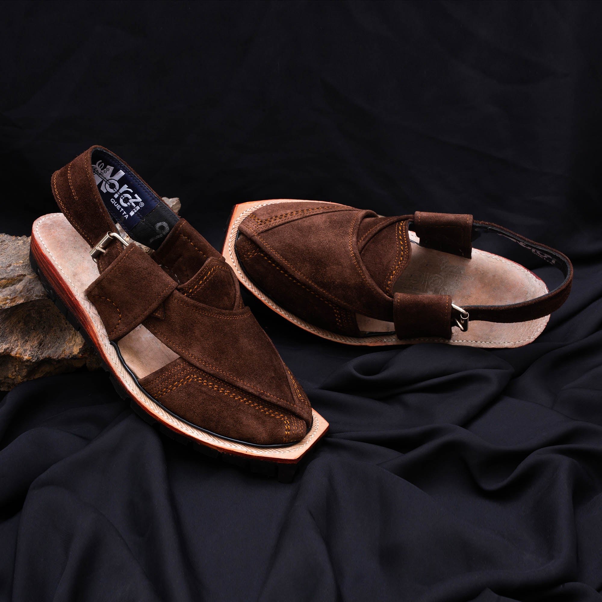 Double Sole Sabir Dark Brown Norozi