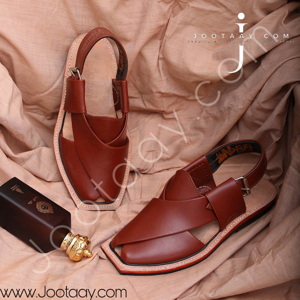 Jootaay® Single Sole Plain Brown Norozi