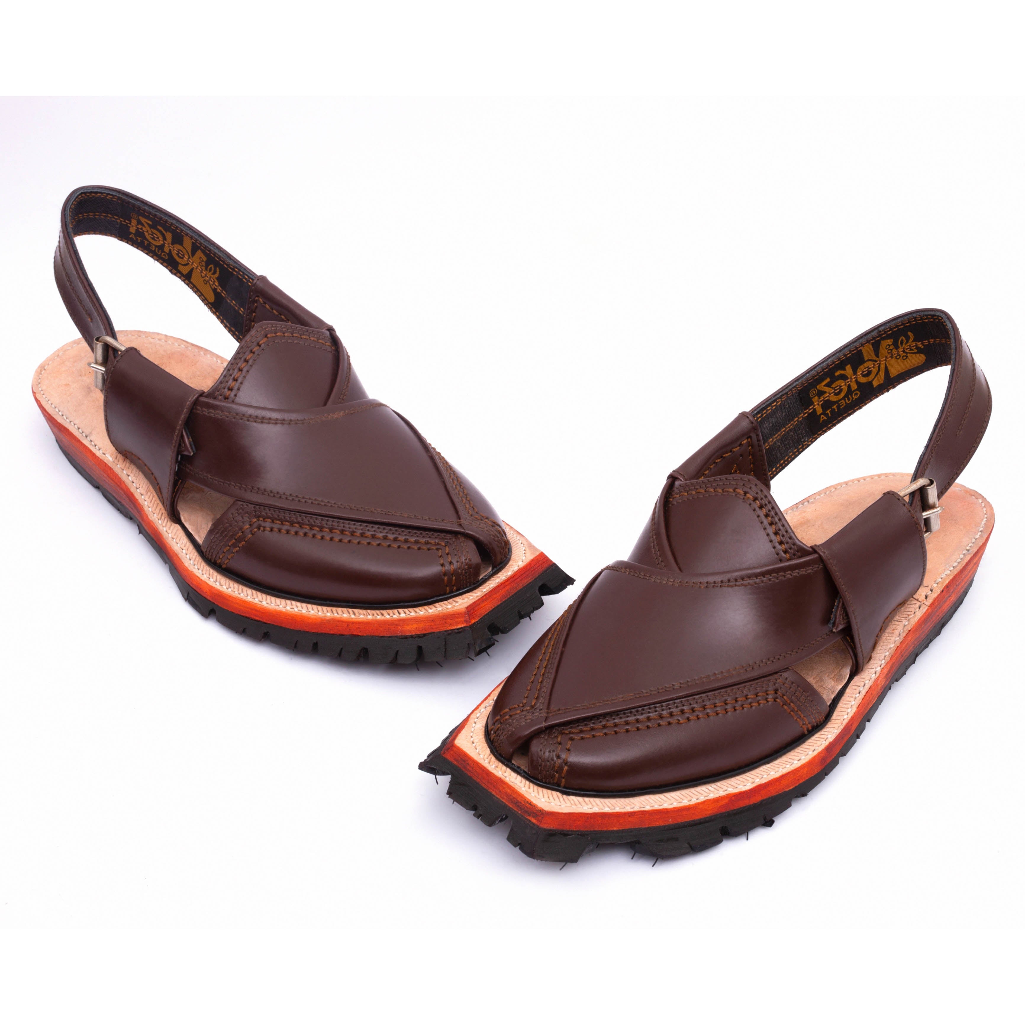 Double Wide Sole Dark Brown Norozi