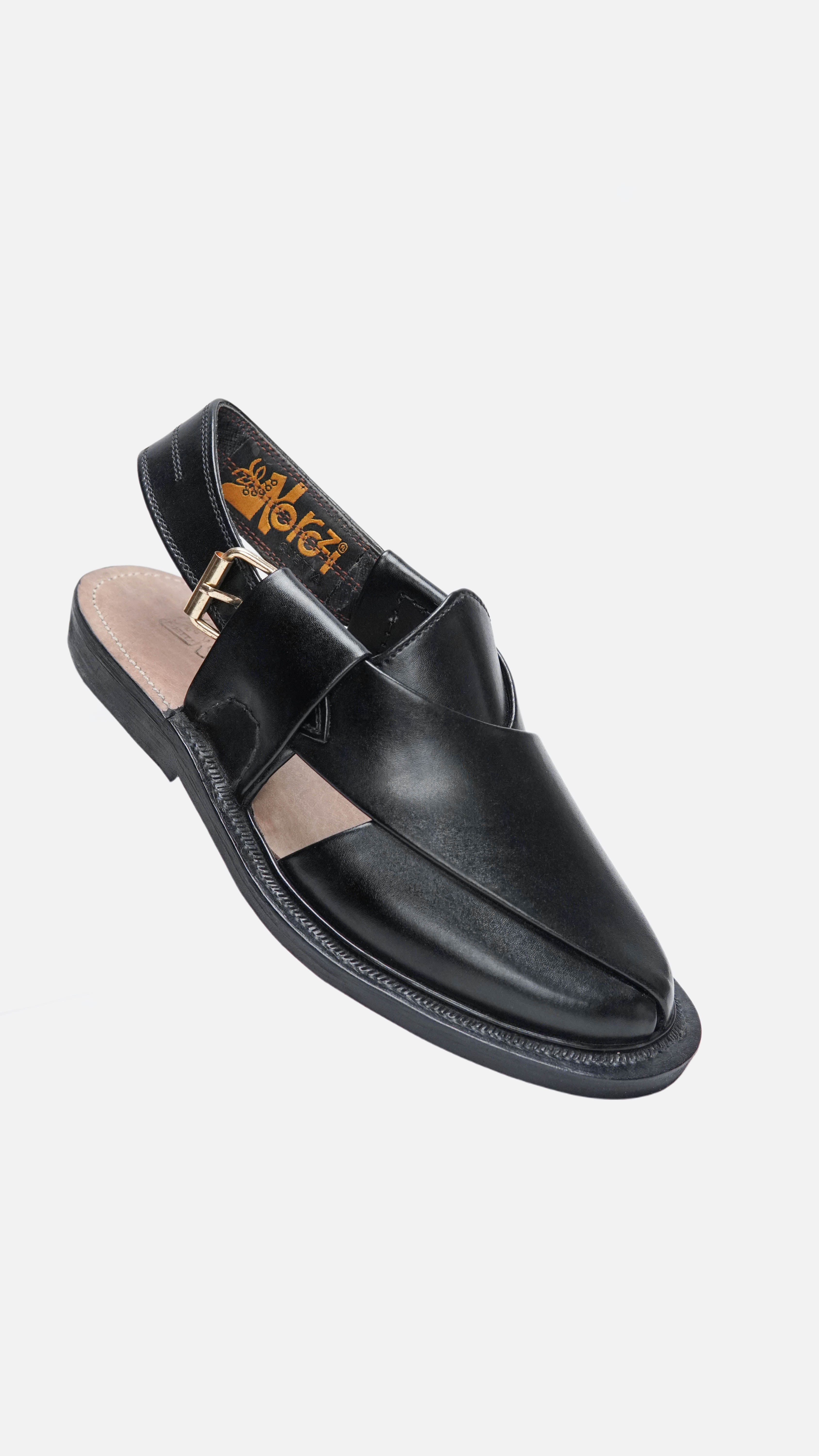 Single Sole Round Jet Black Norozi