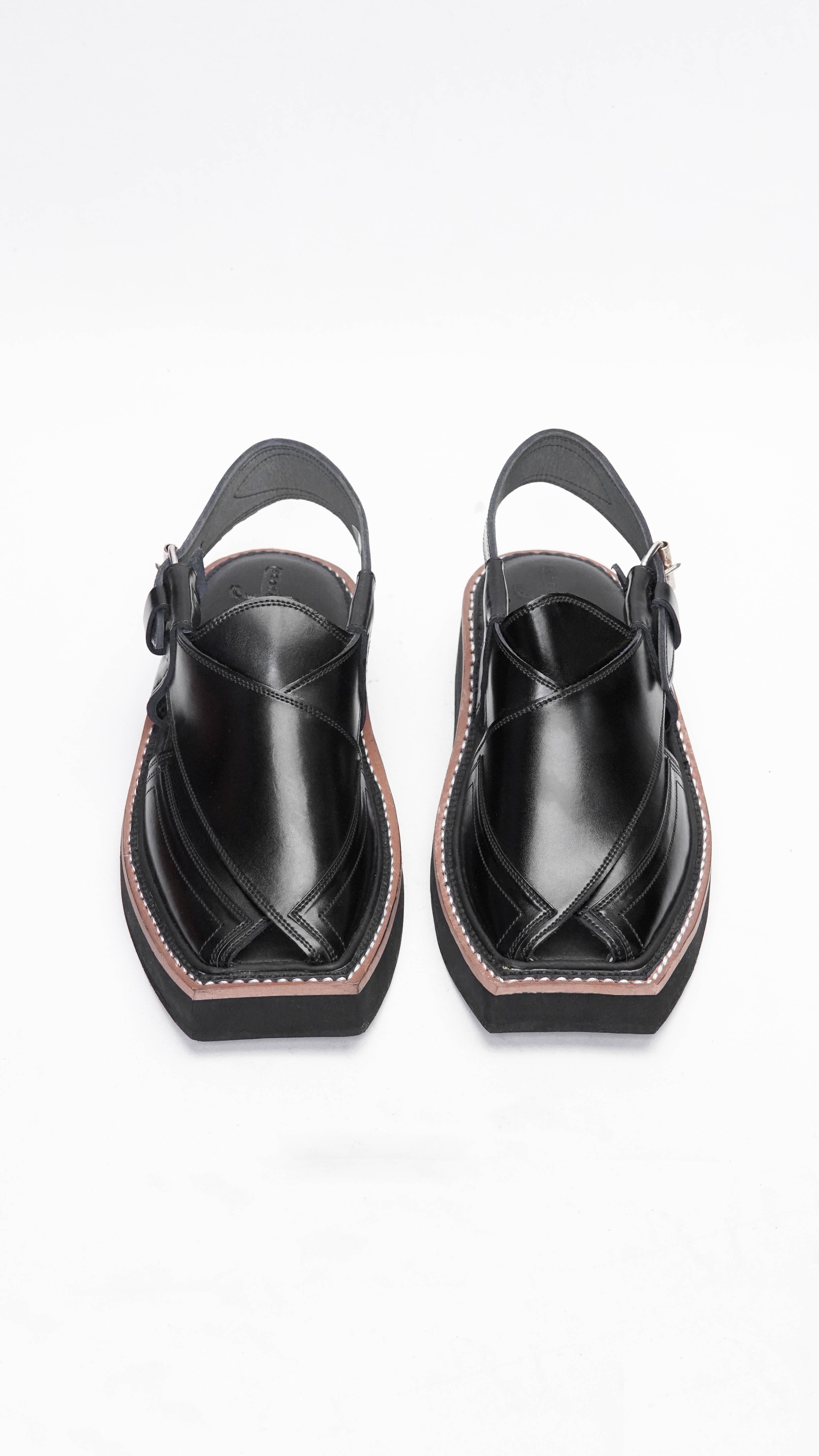 Black Peshawari Kaptaan