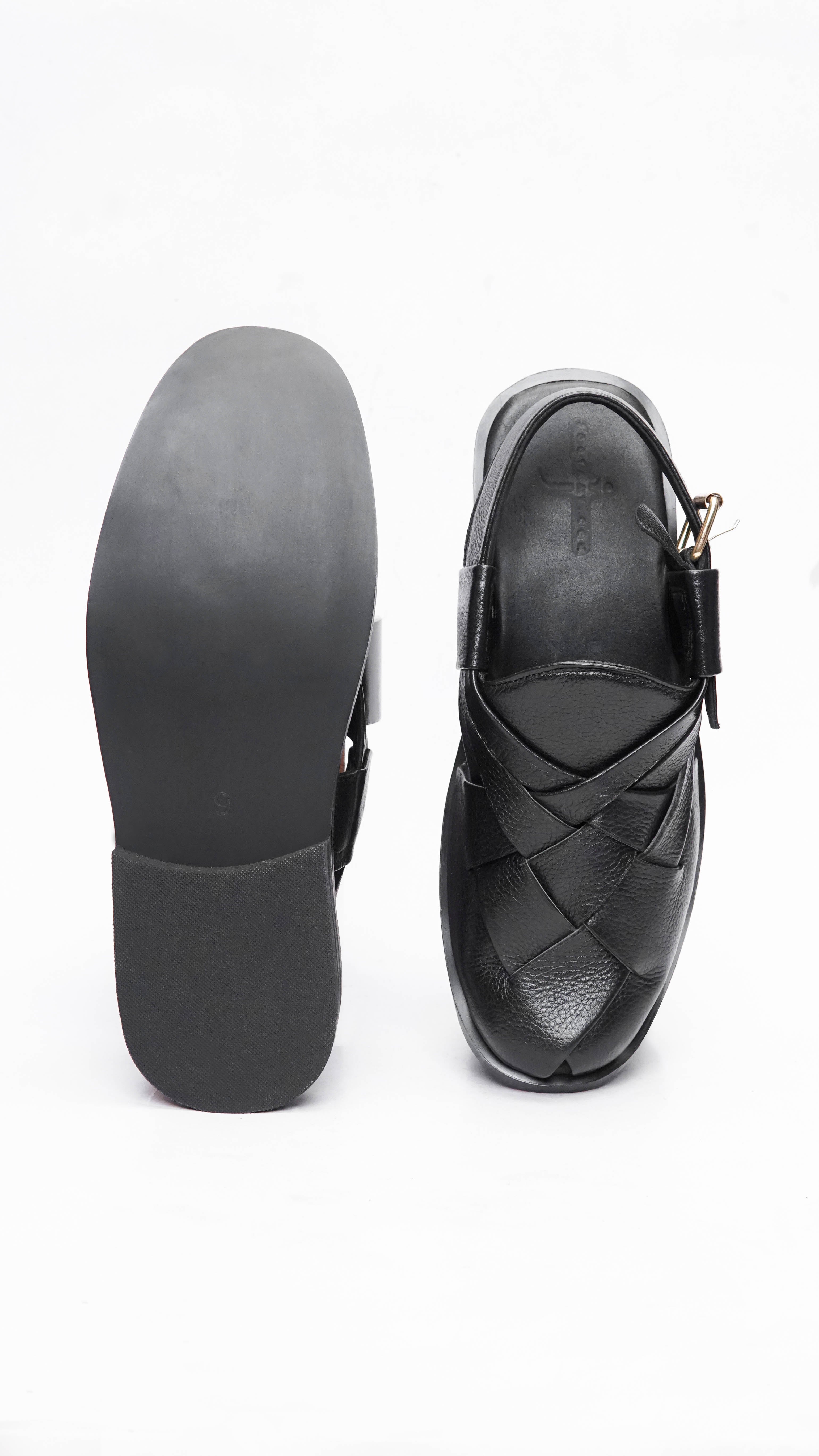 Black Wavy Formal Peshawari