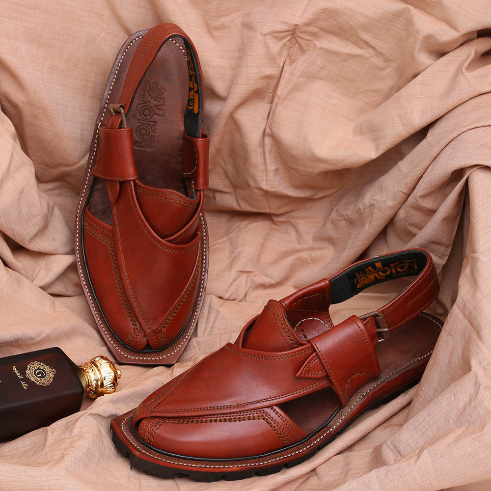 Double Sole Premium All Brown Norozi