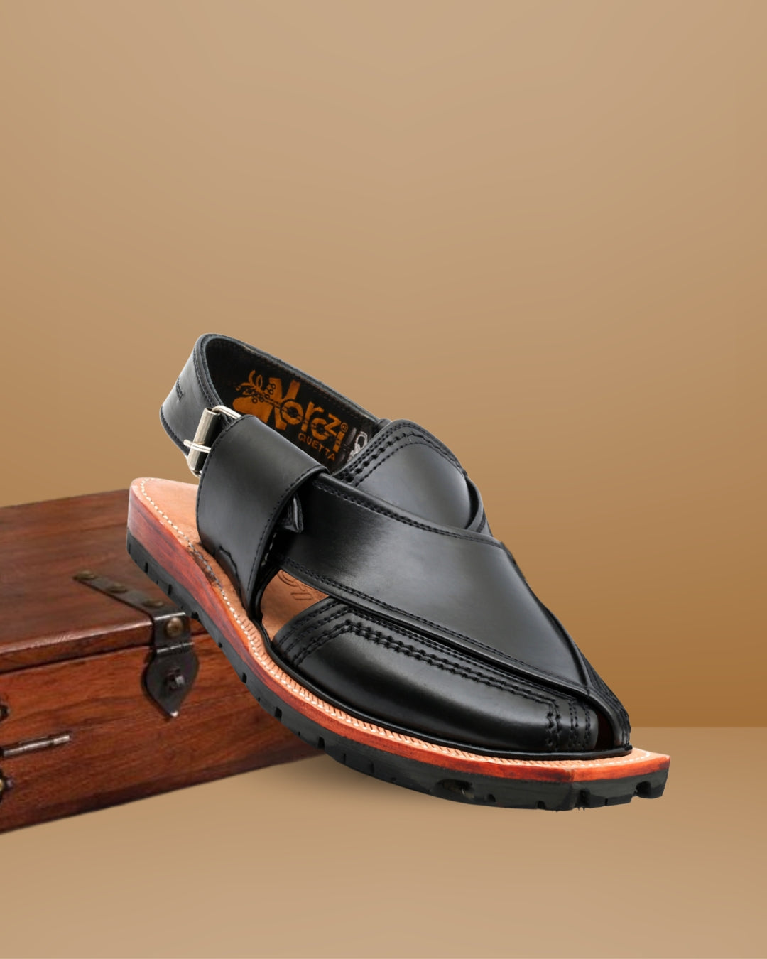 Jootaay® Double Sole Black Norozi