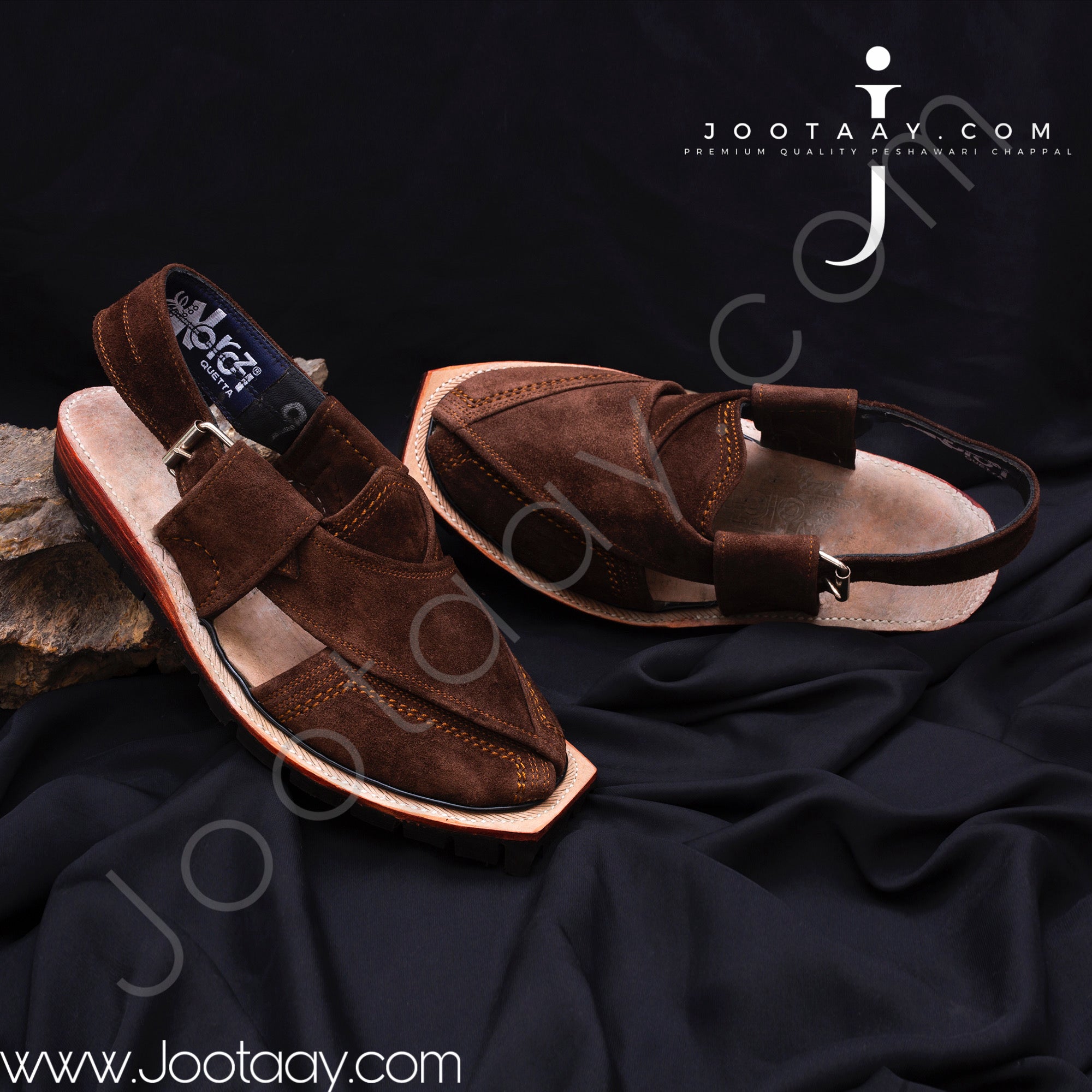 Jootaay® Double Sole Sabir Dark Brown Norozi